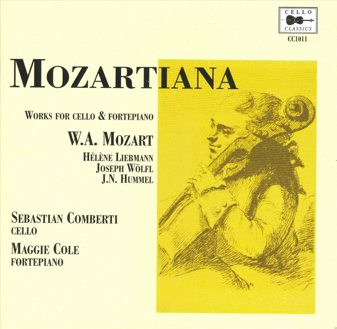 Mozartiana: Works for Cello & Fortepiano cover art