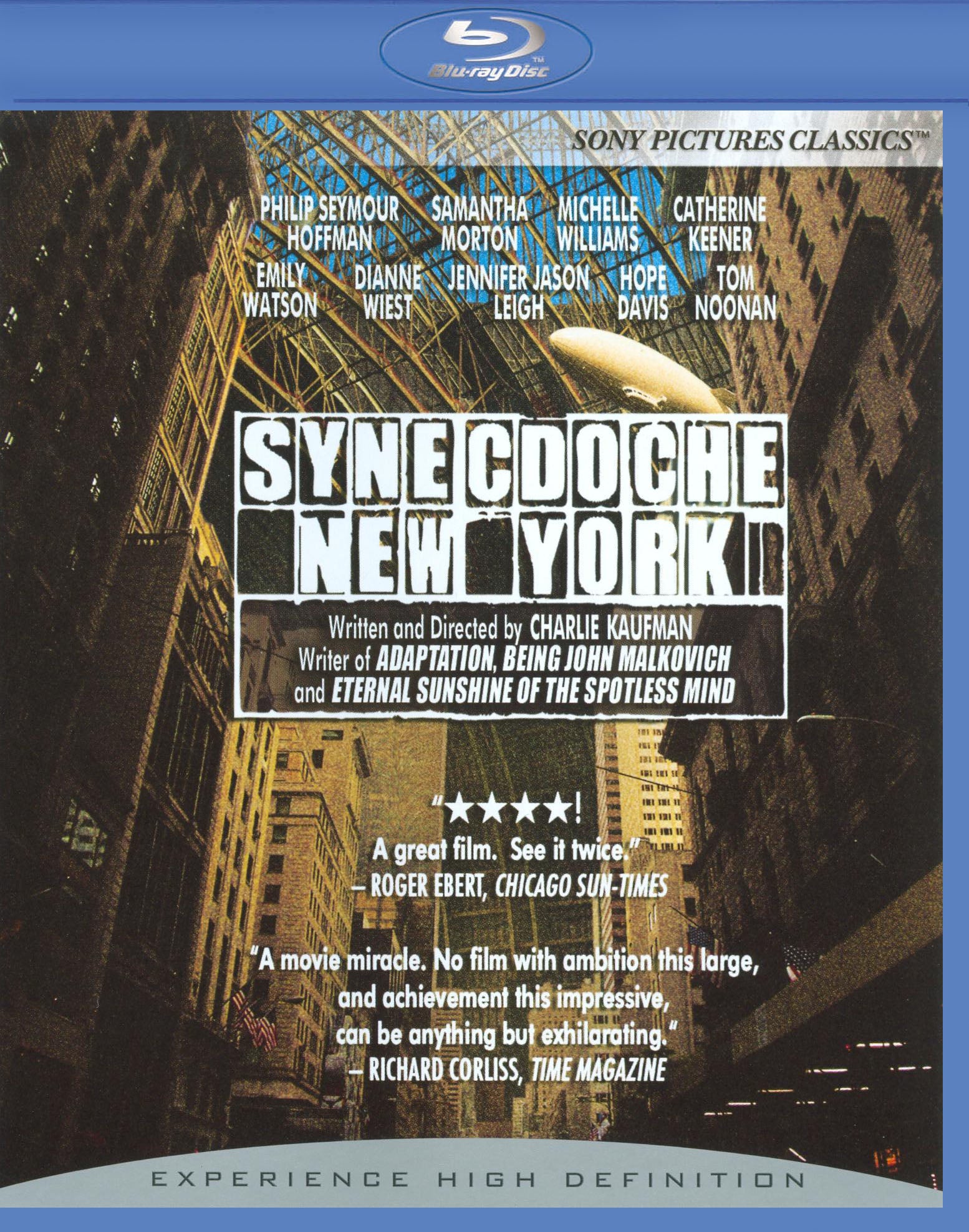 Synecdoche, New York [Blu-ray] cover art