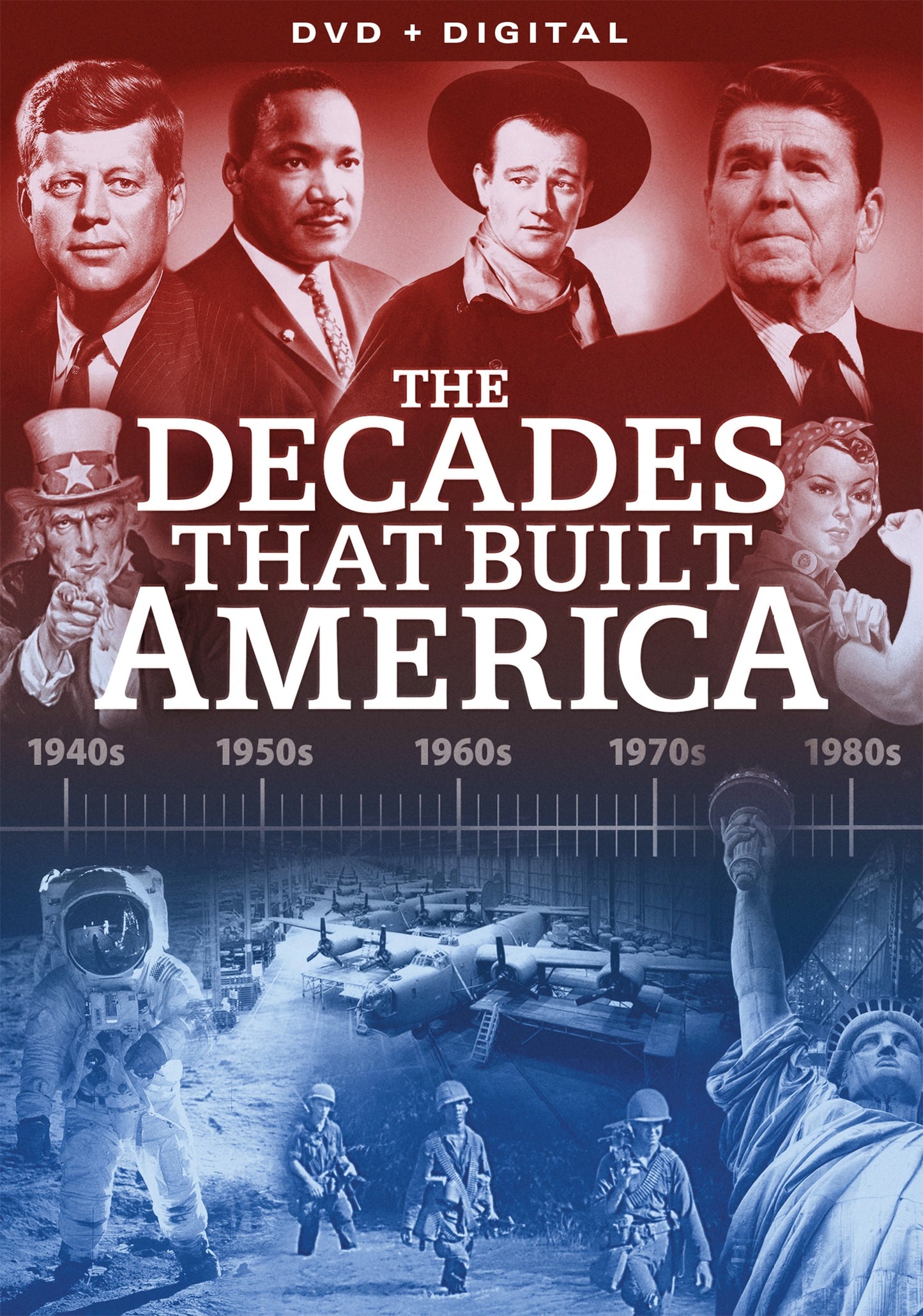 Decades That Built America [5 Discs] cover art