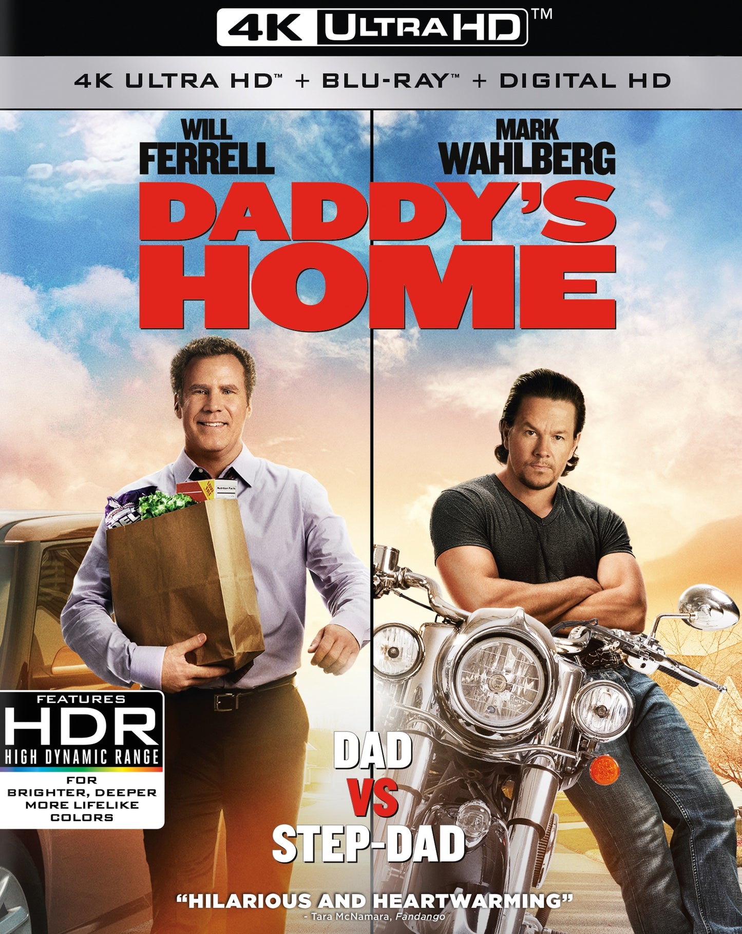 Daddy's Home [4K Ultra HD Blu-ray] [2 Discs] cover art