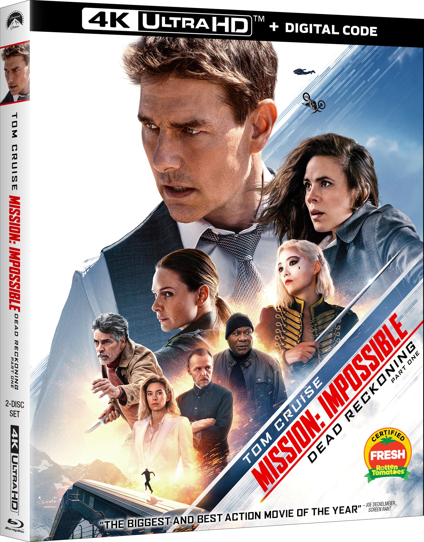Mission: Impossible - Dead Reckoning Part One [Includes Digital Copy] [4K Ultra HD Blu-ray] cover art