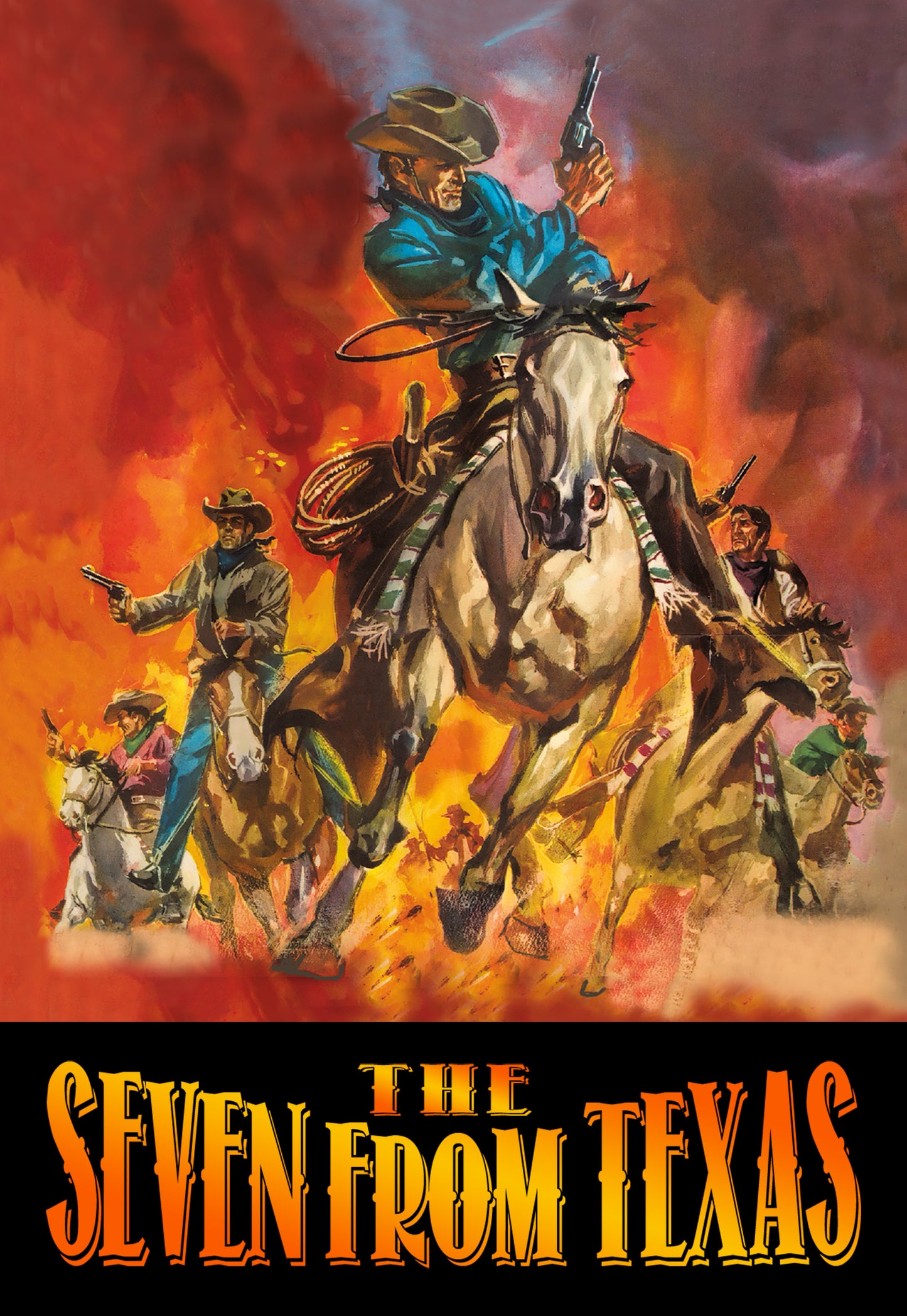 Seven From Texas [Blu-ray] cover art