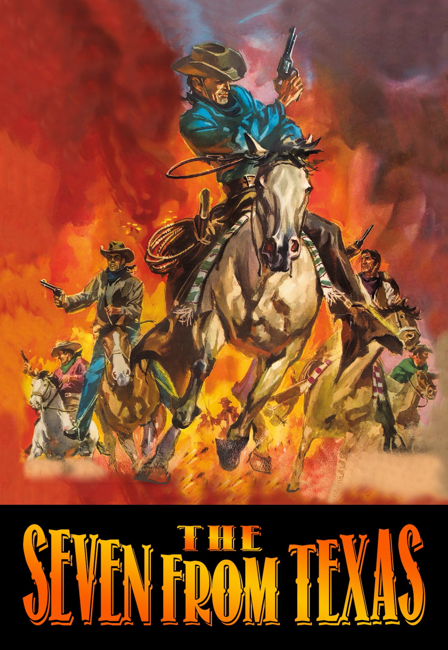 Seven From Texas [Blu-ray] cover art