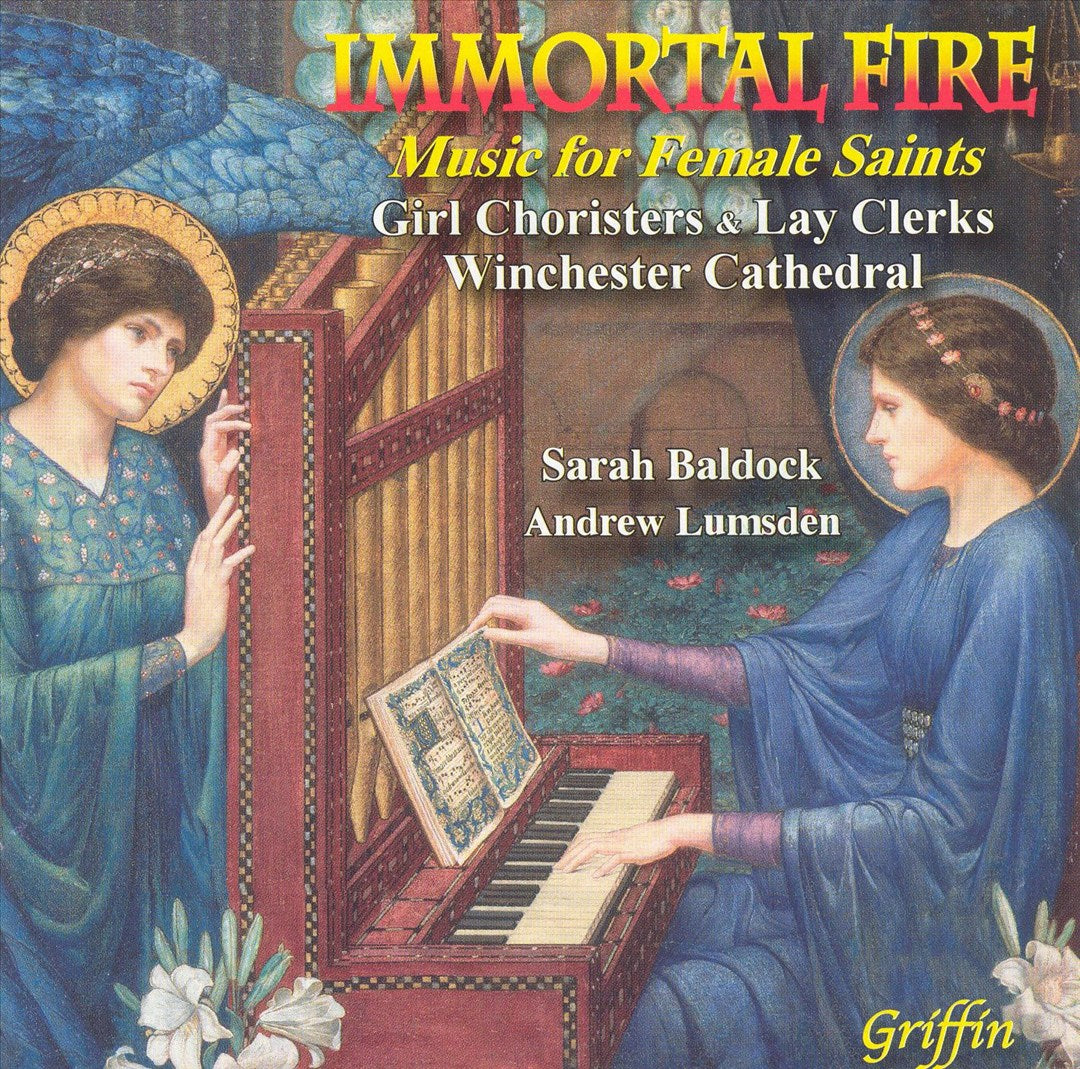Immortal Fire: Music for Female Saints cover art