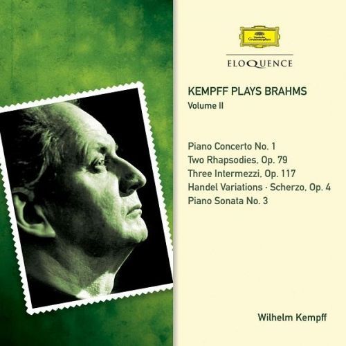 Kempff Plays Brahms, Vol. 2 cover art