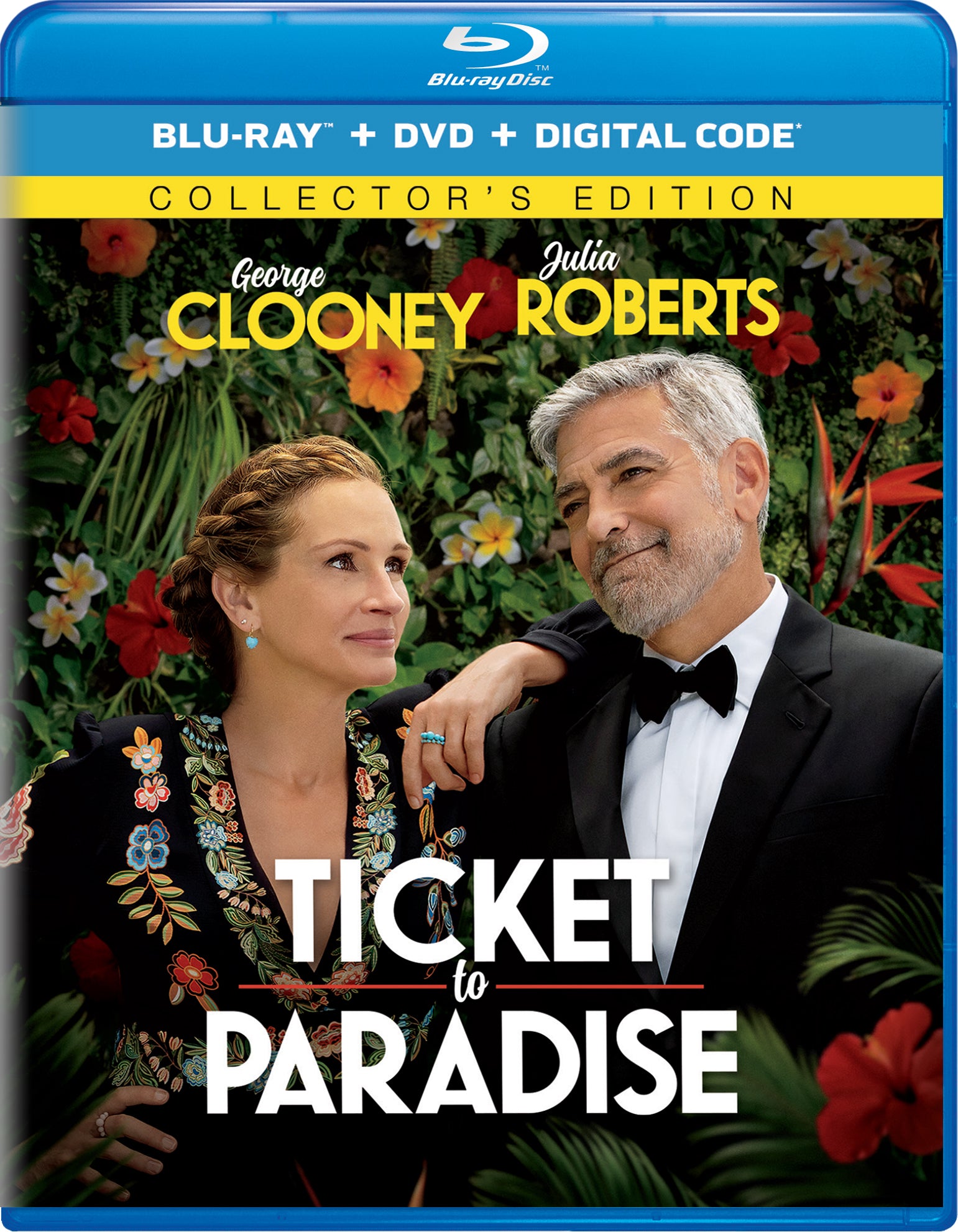 Ticket to Paradise [Includes Digital Copy] [Blu-ray/DVD] cover art