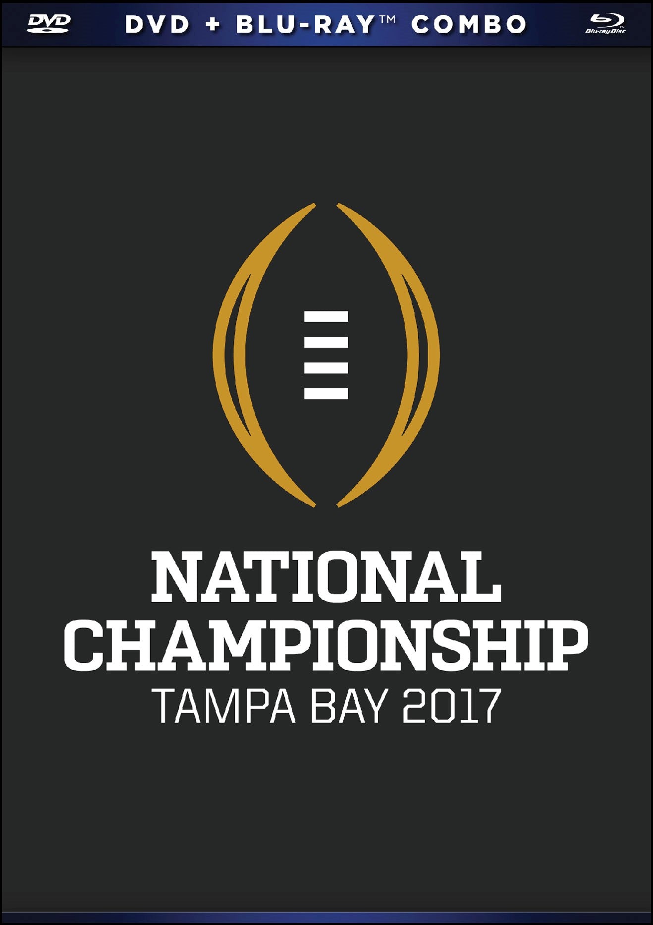 2017 College Football Playoff National Championship [Blu-ray/DVD] cover art