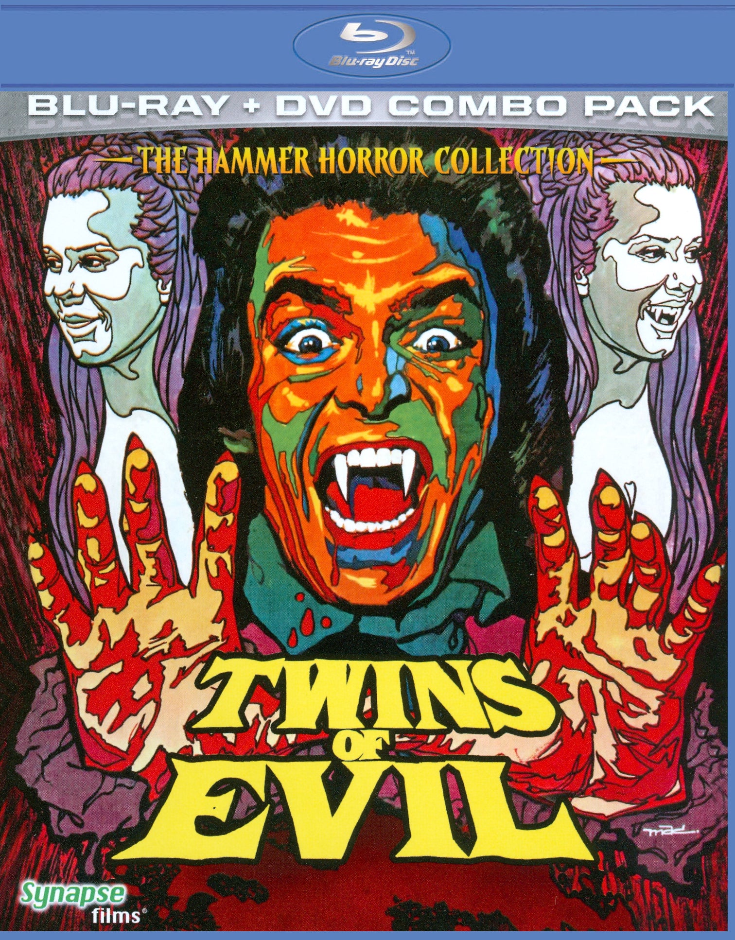 TWINS OF EVIL cover art