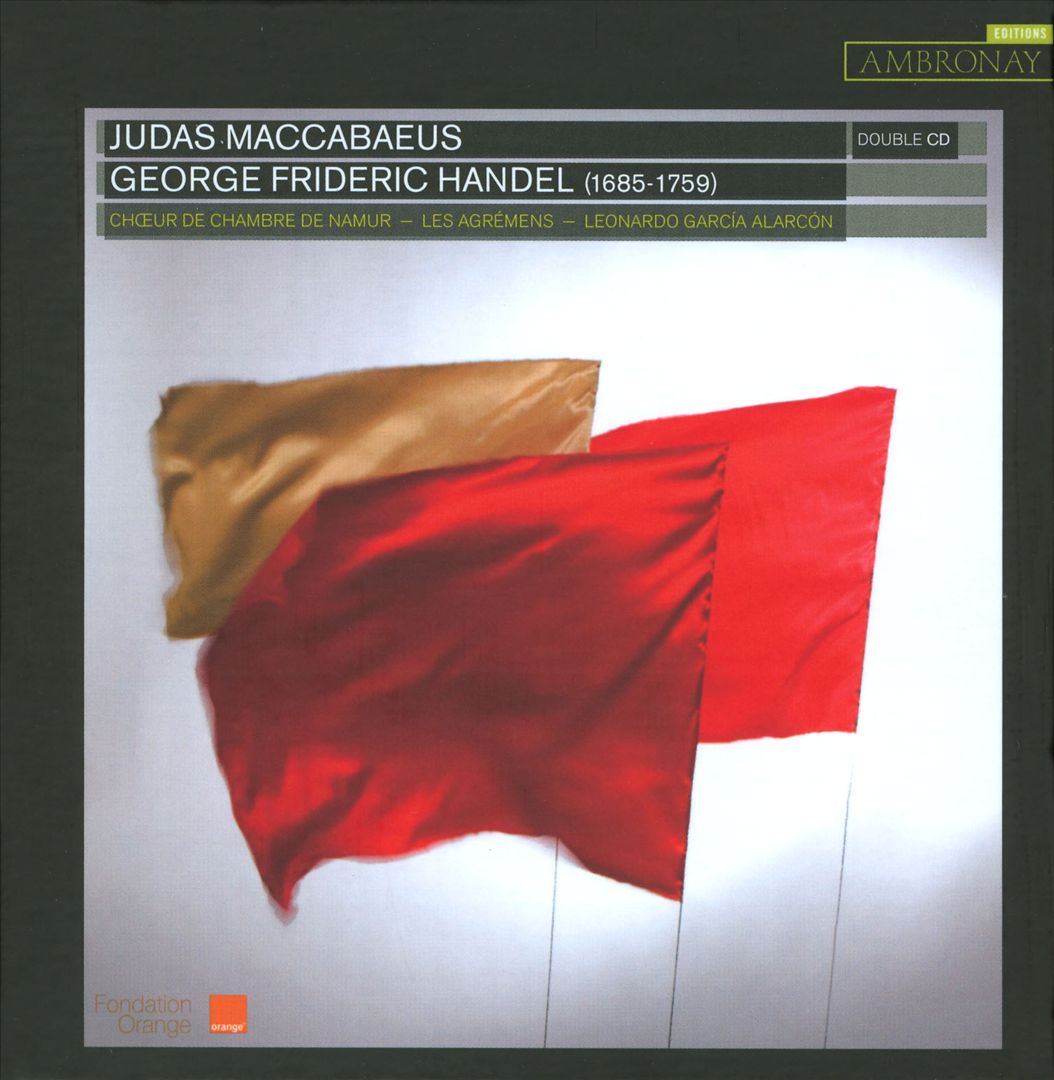George Frideric Handel: Judas Maccabaeus cover art