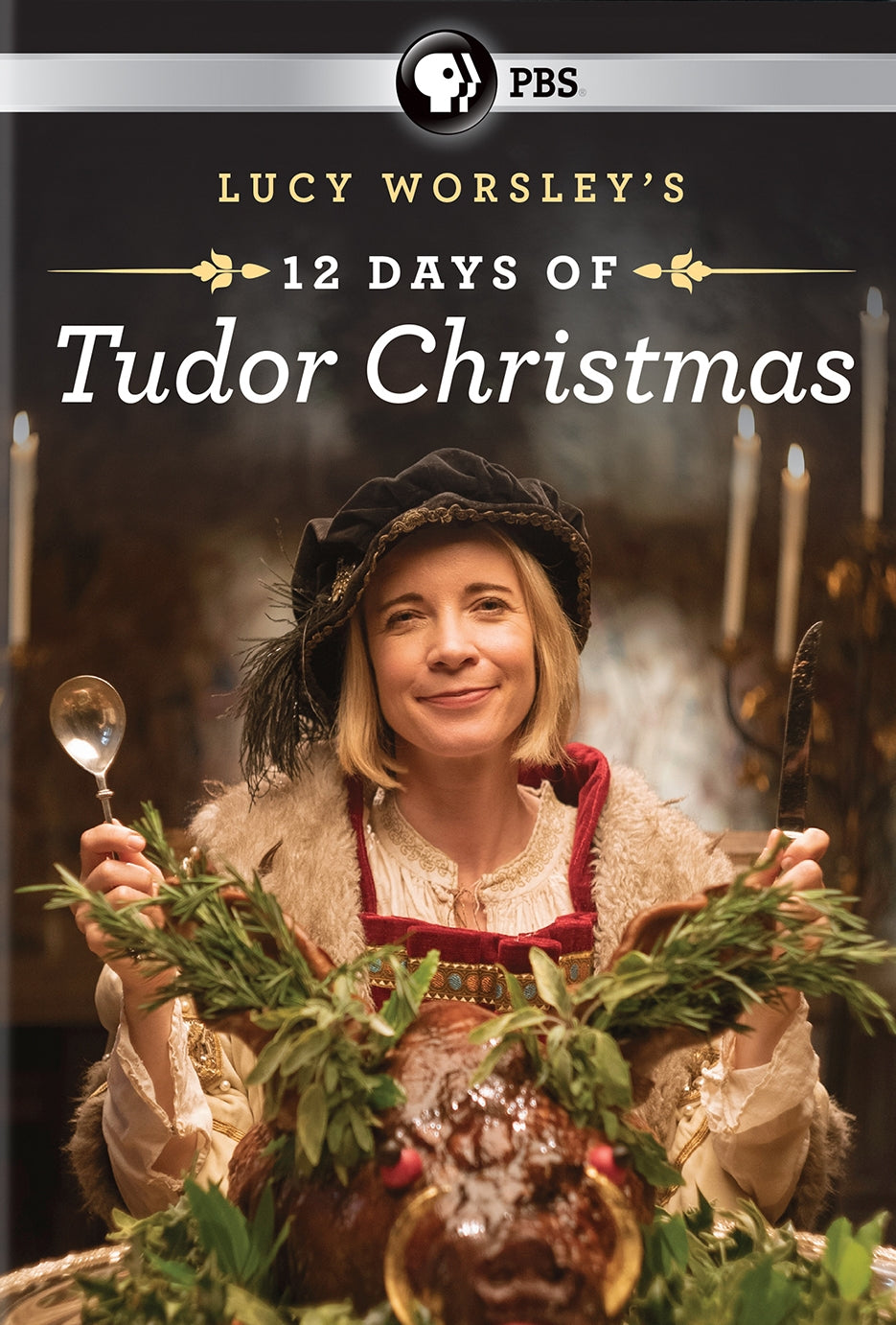 Lucy Worsley's 12 Days of Tudor Christmas cover art