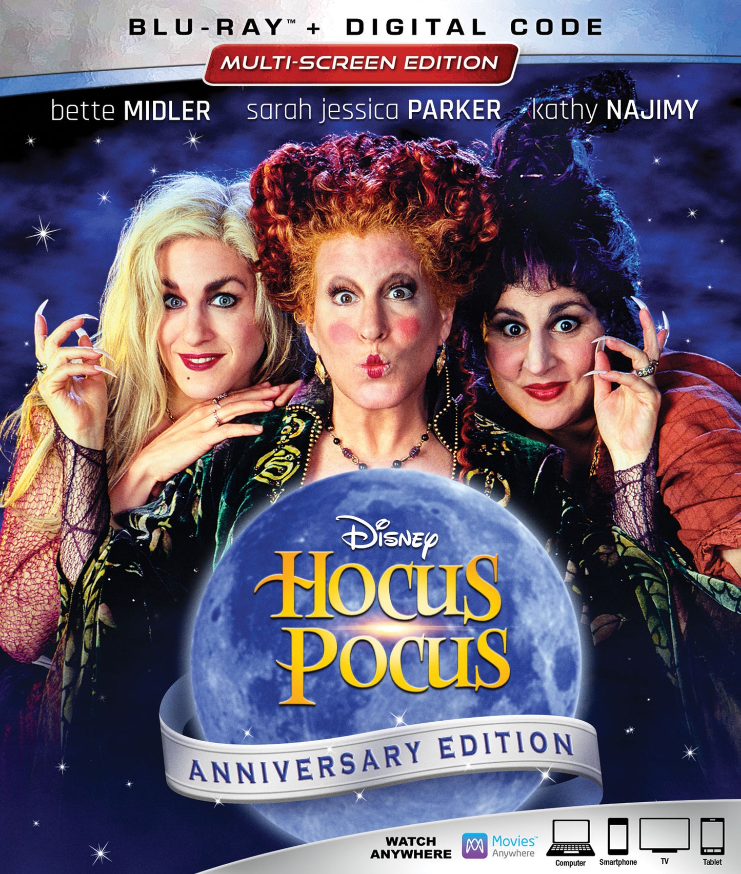 Hocus Pocus [25th Anniversary Edition] [Includes Digital Copy] [Blu-ray] cover art