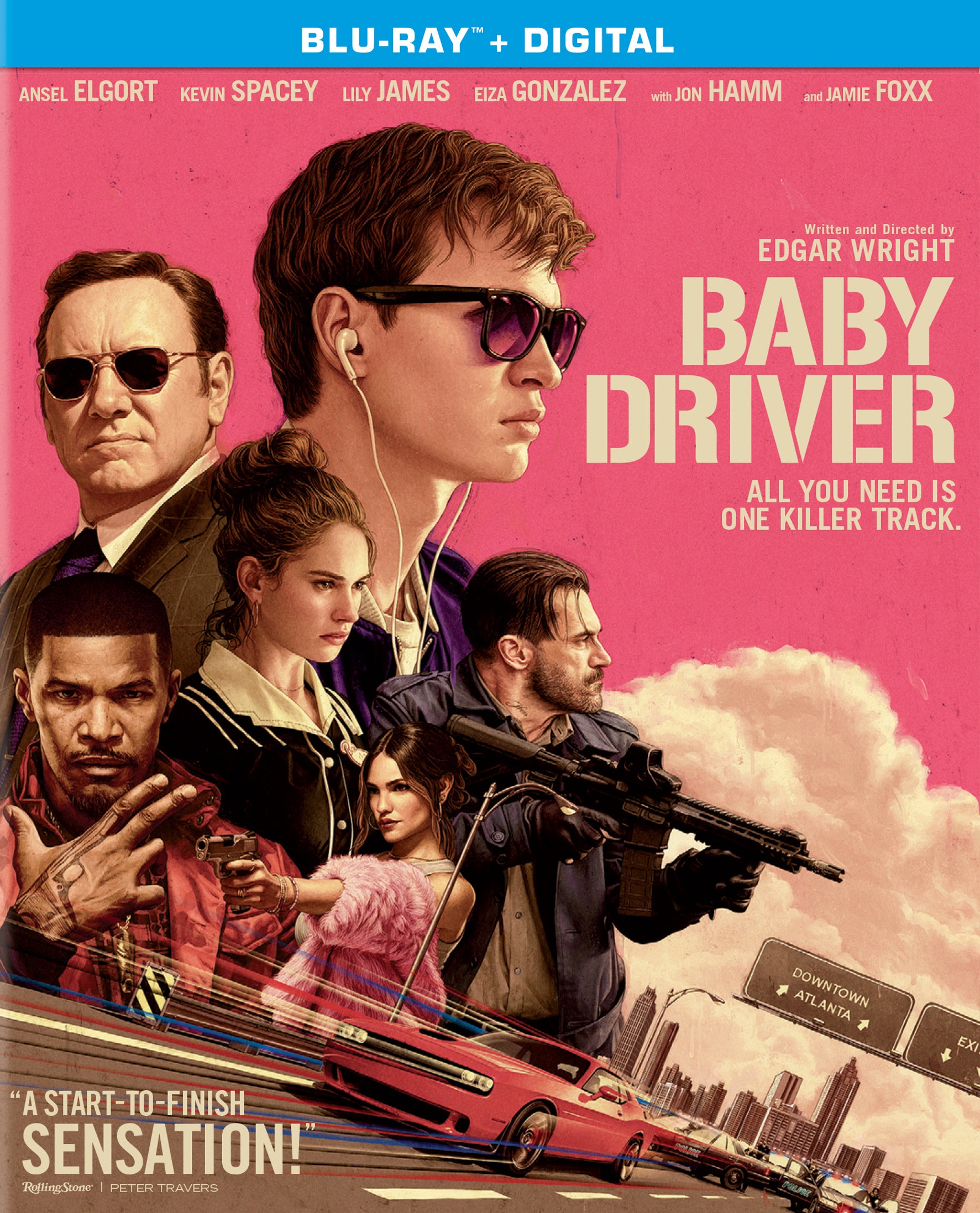 Baby Driver [Includes Digital Copy] [Blu-ray] cover art