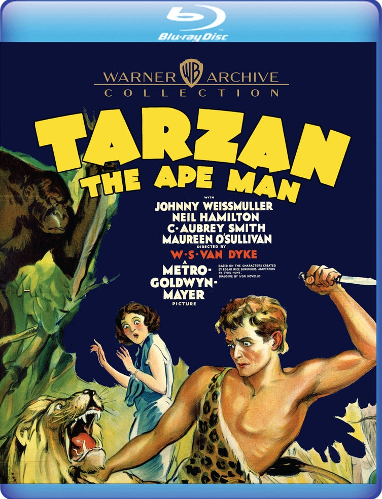 Tarzan the Ape Man [Blu-ray] cover art