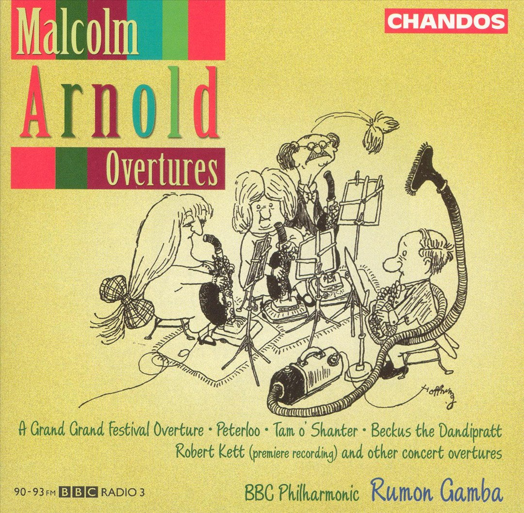 Malcolm Arnold: Overtures cover art