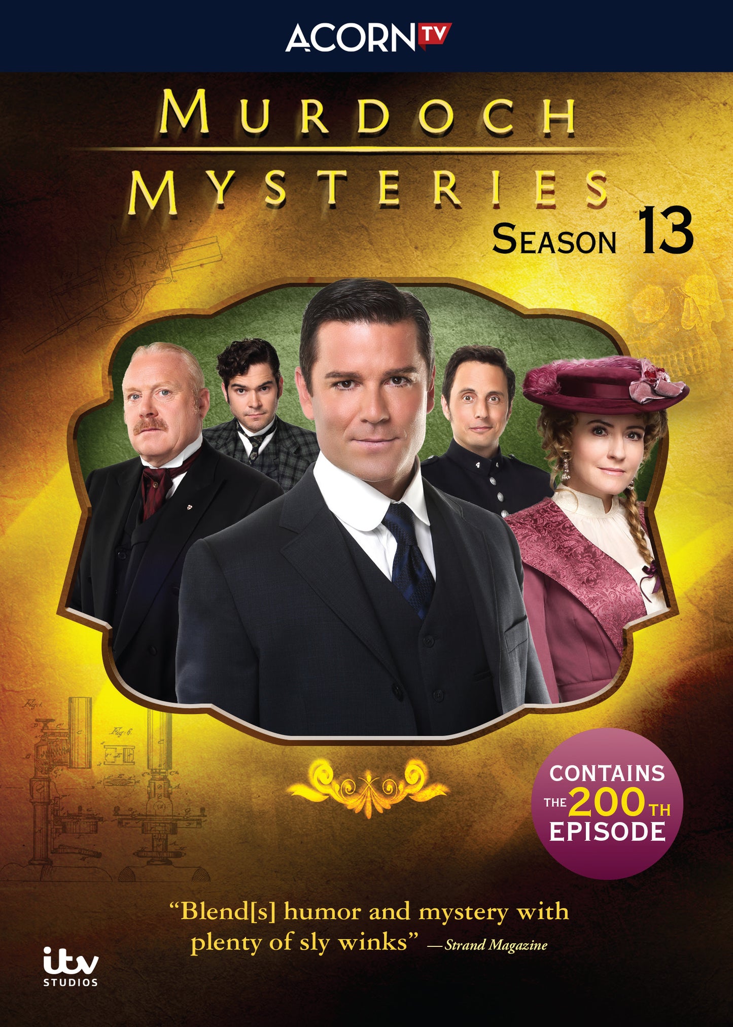 Murdoch Mysteries: Series 13 cover art