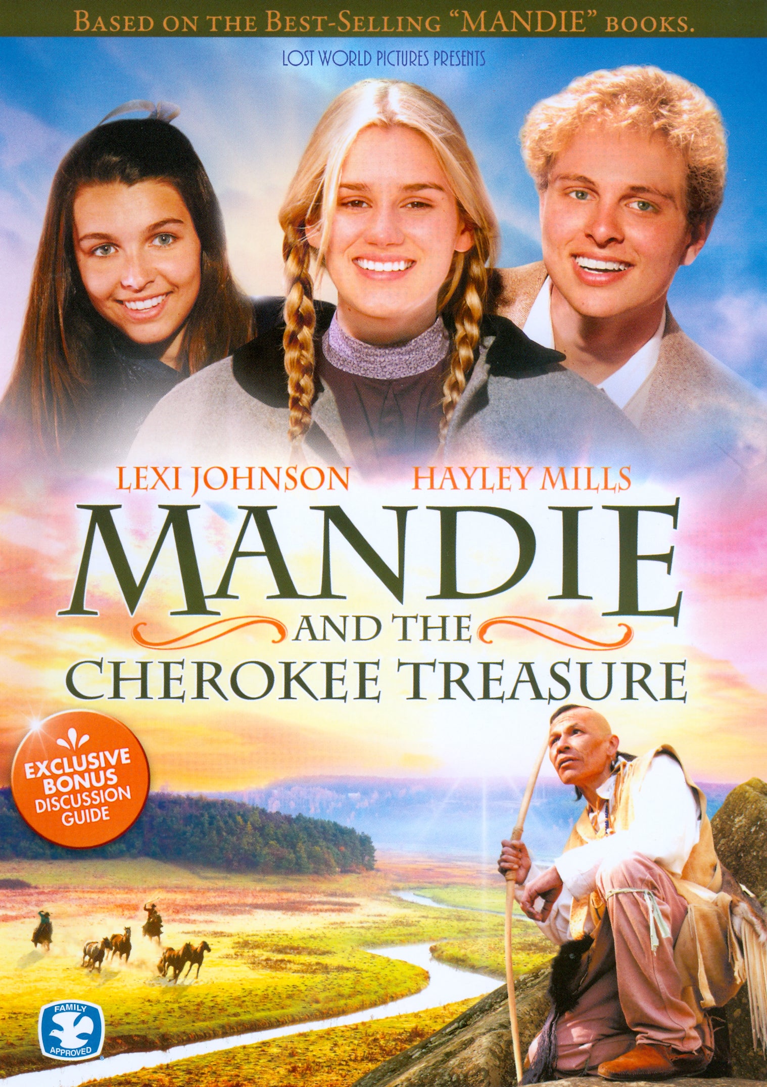 Mandie and the Cherokee Treasure cover art