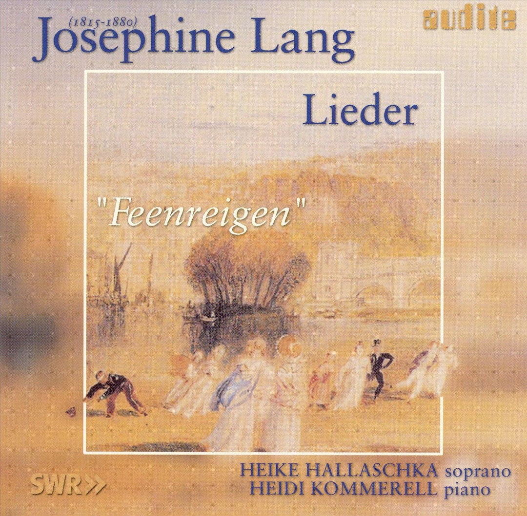Josephine Lang: Lieder cover art