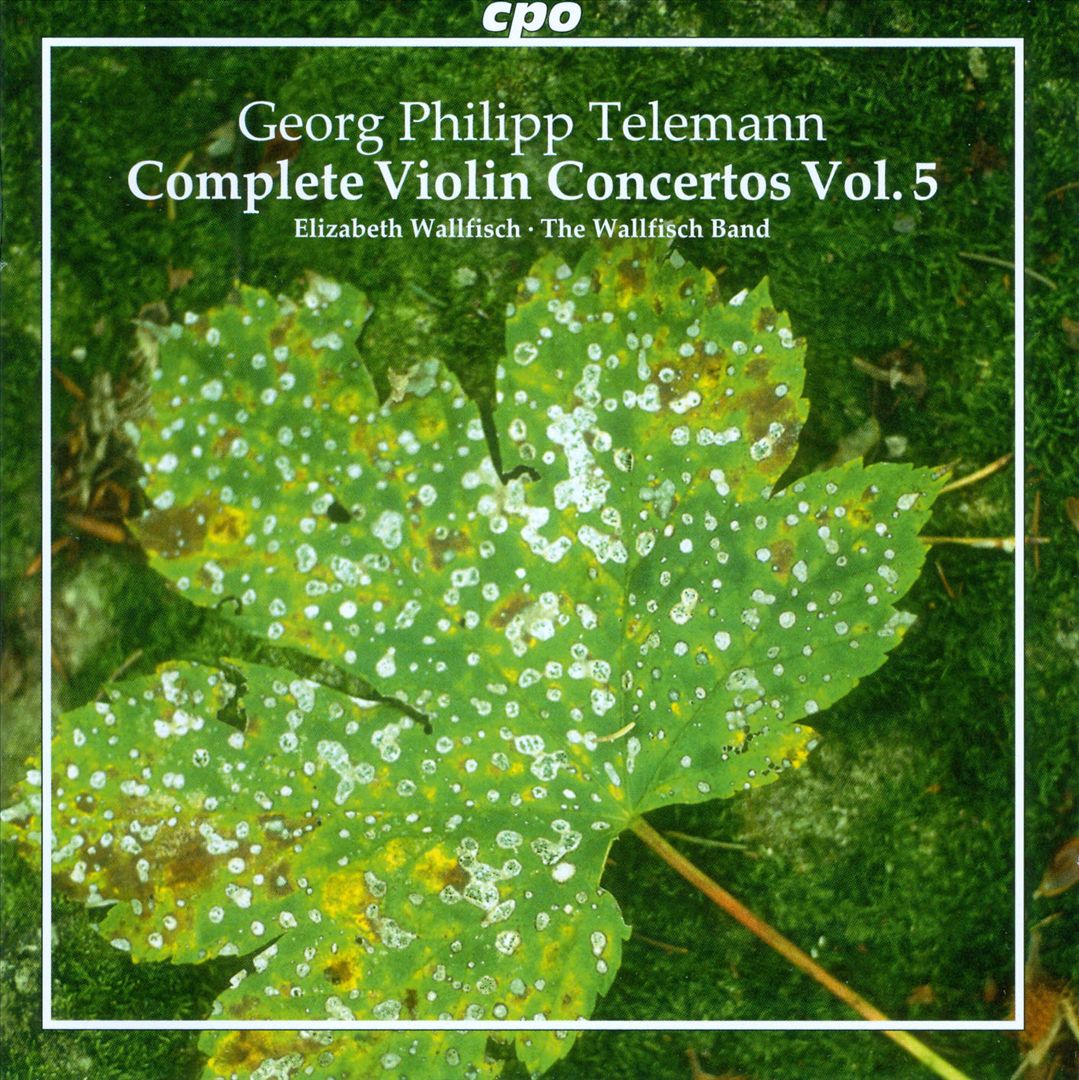 Telemann: Complete Violin Concertos, Vol. 5 cover art