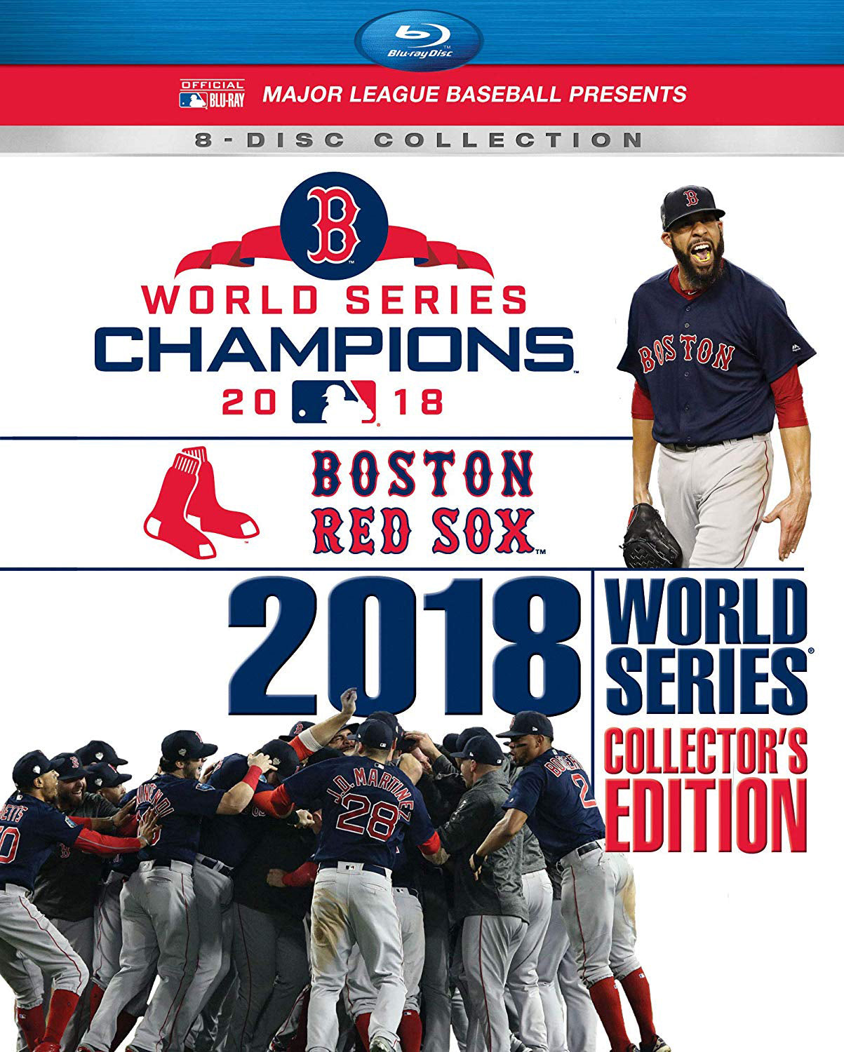 2018 World Series Champions: Boston Red Sox - Collector's Edition [Blu-ray] cover art