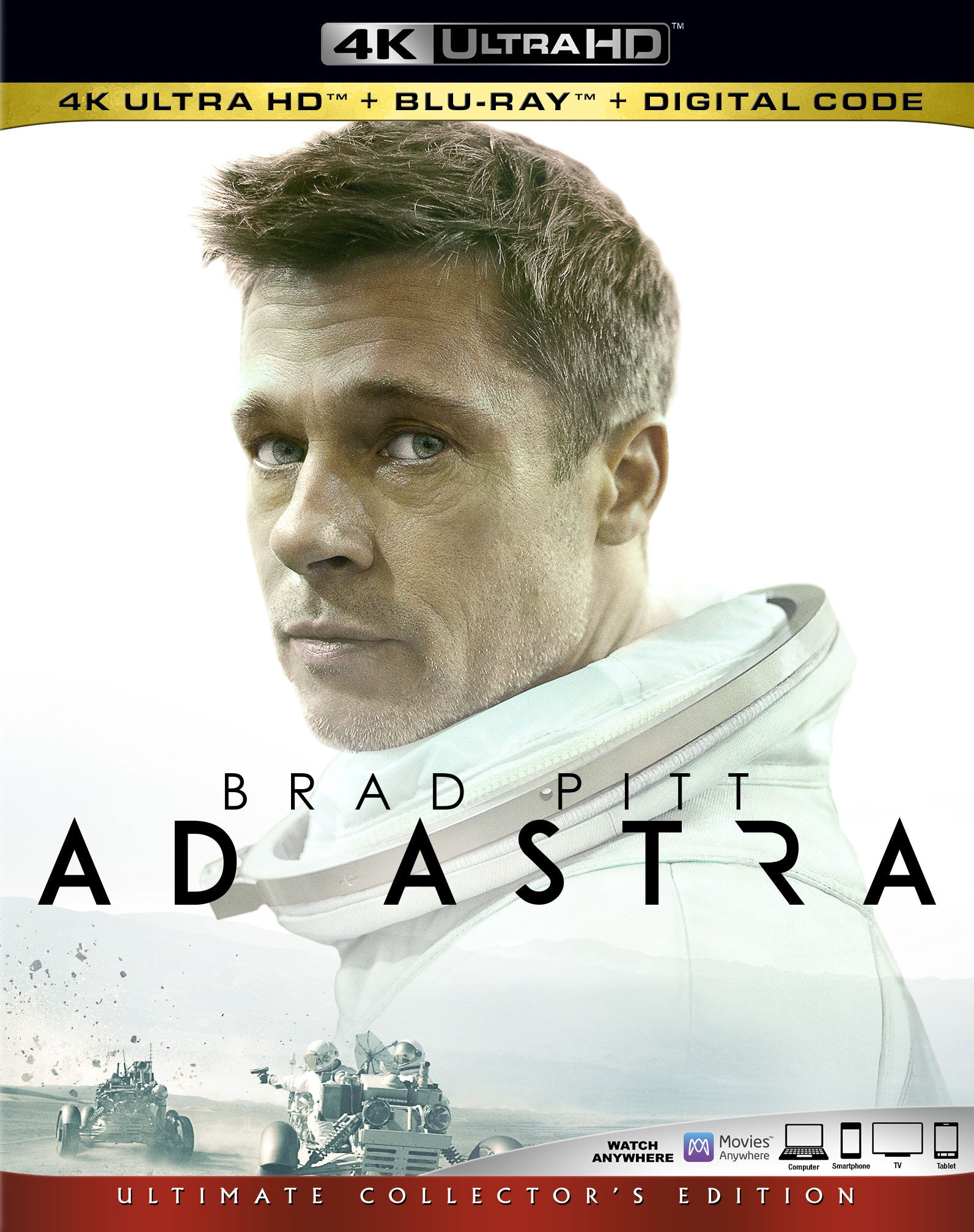 Ad Astra [Includes Digital Copy] [4K Ultra HD Blu-ray/Blu-ray] cover art