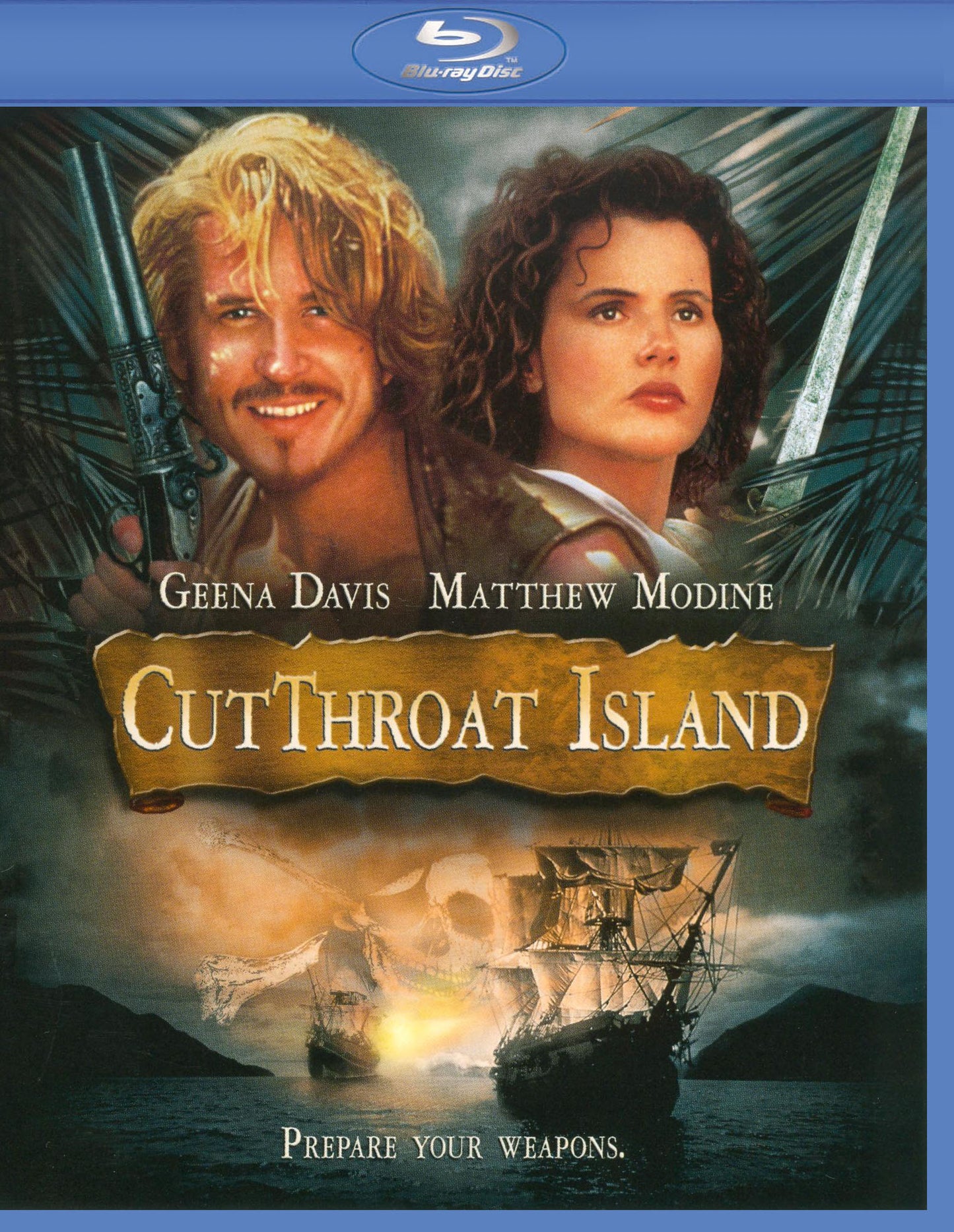 Cutthroat Island [Blu-ray] cover art