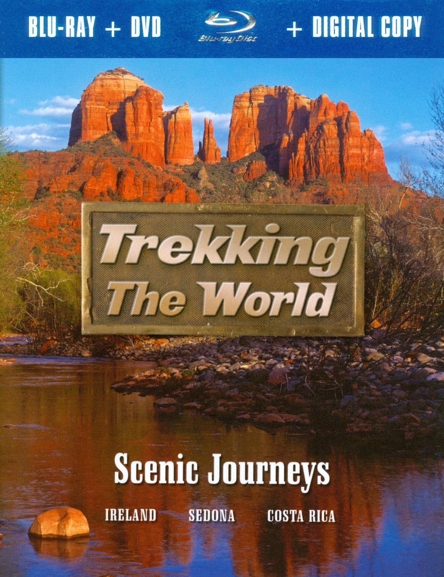 Trekking the World: Scenic Journeys [2 Discs] [Includes Digital Copy] [Blu-ray/DVD] cover art