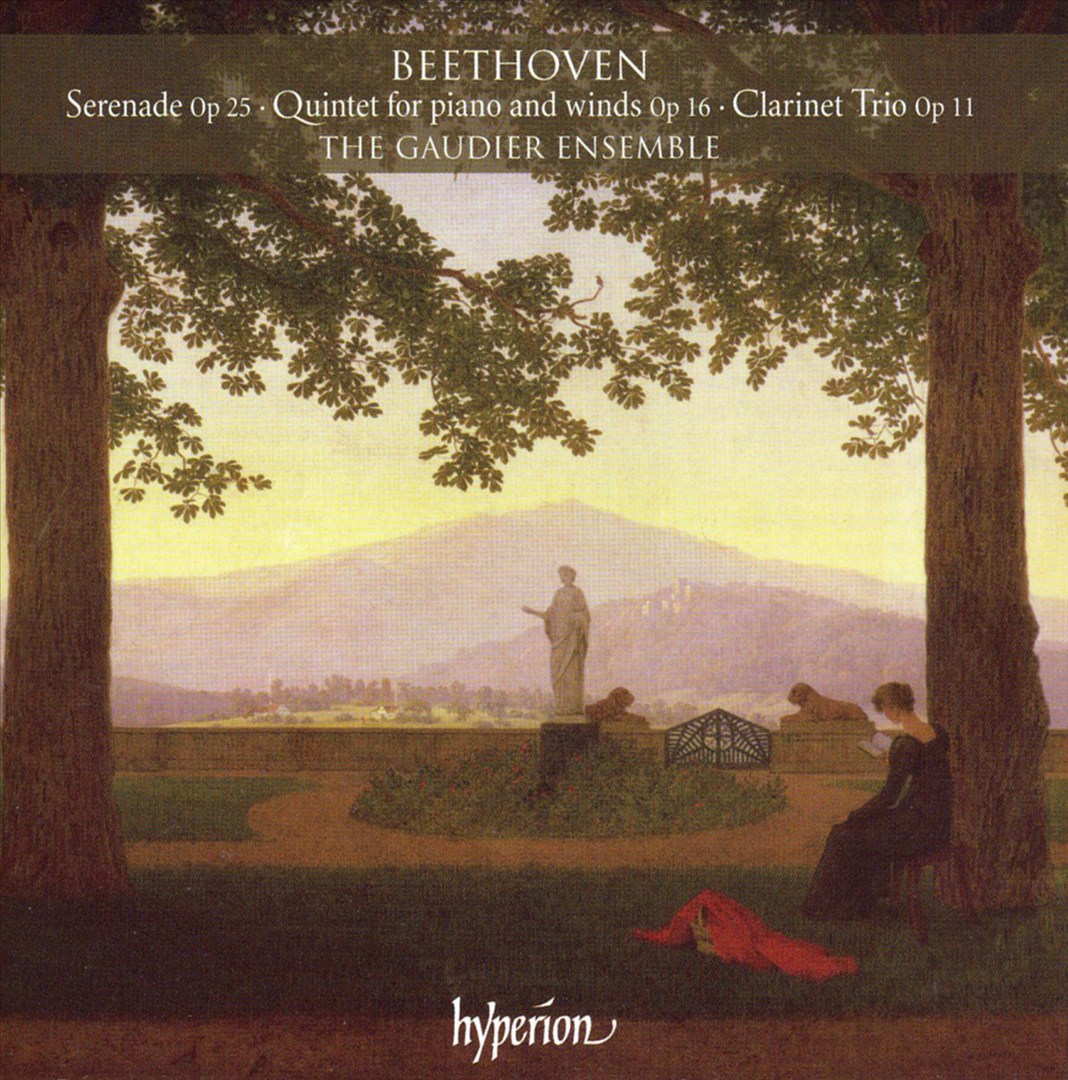 Beethoven: Serenade, Op. 25; Quintet for piano & winds, Op. 16; Clarinet Trio, Op. 11 cover art