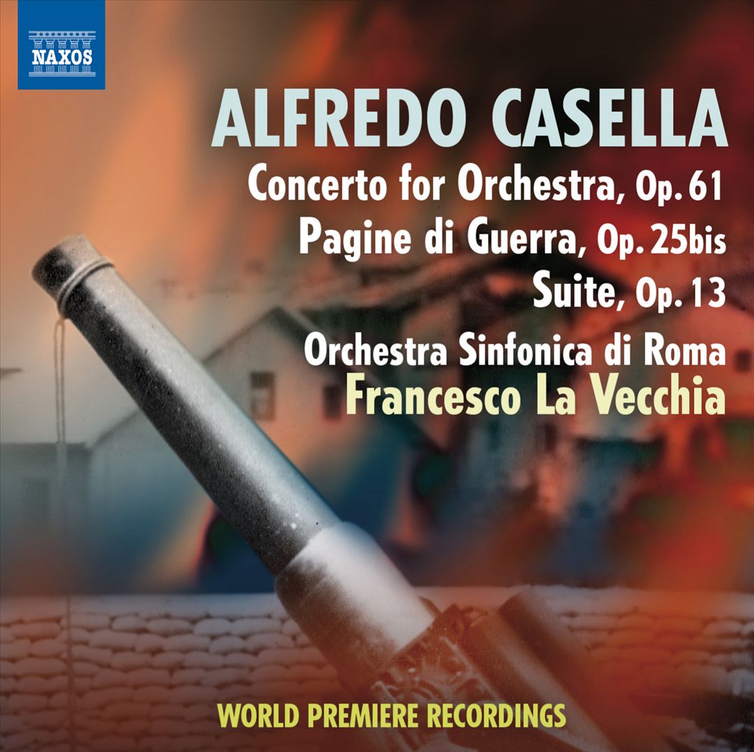 Alfredo Casella: Concerto for Orchestra; Pagine di Guerra; Suite cover art