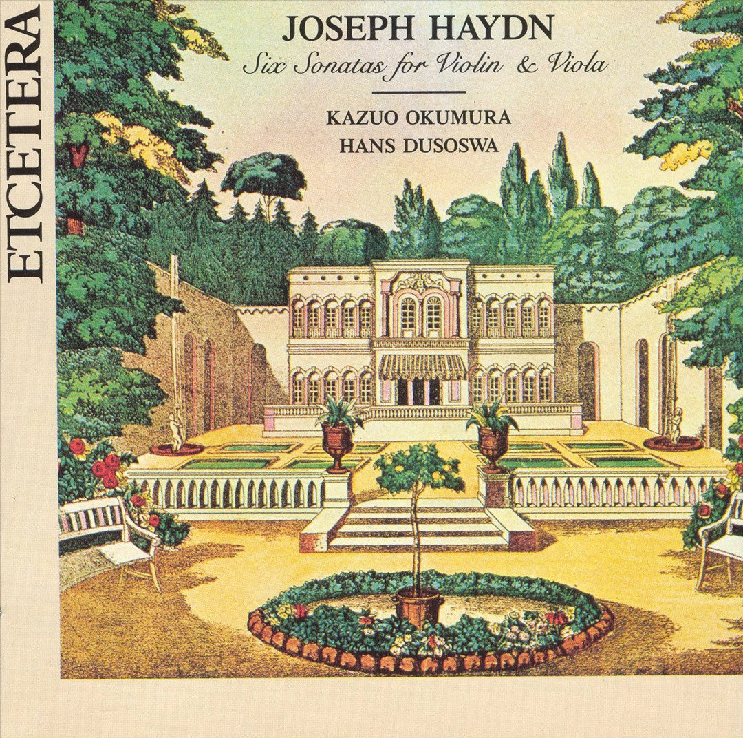 Joseph Haydn: Six Sonatas for Violin & Viola cover art