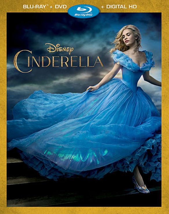 Cinderella [Includes Digital Copy] [Blu-ray/DVD] cover art