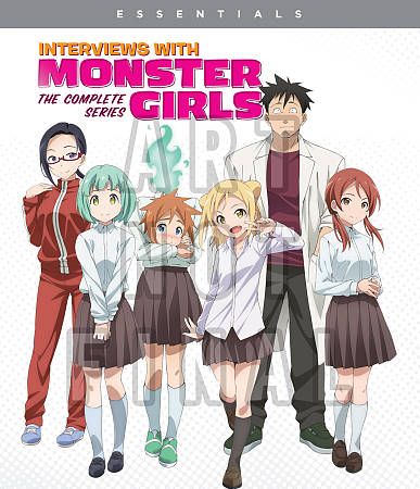Interviews with Monster Girls: The Complete Series cover art
