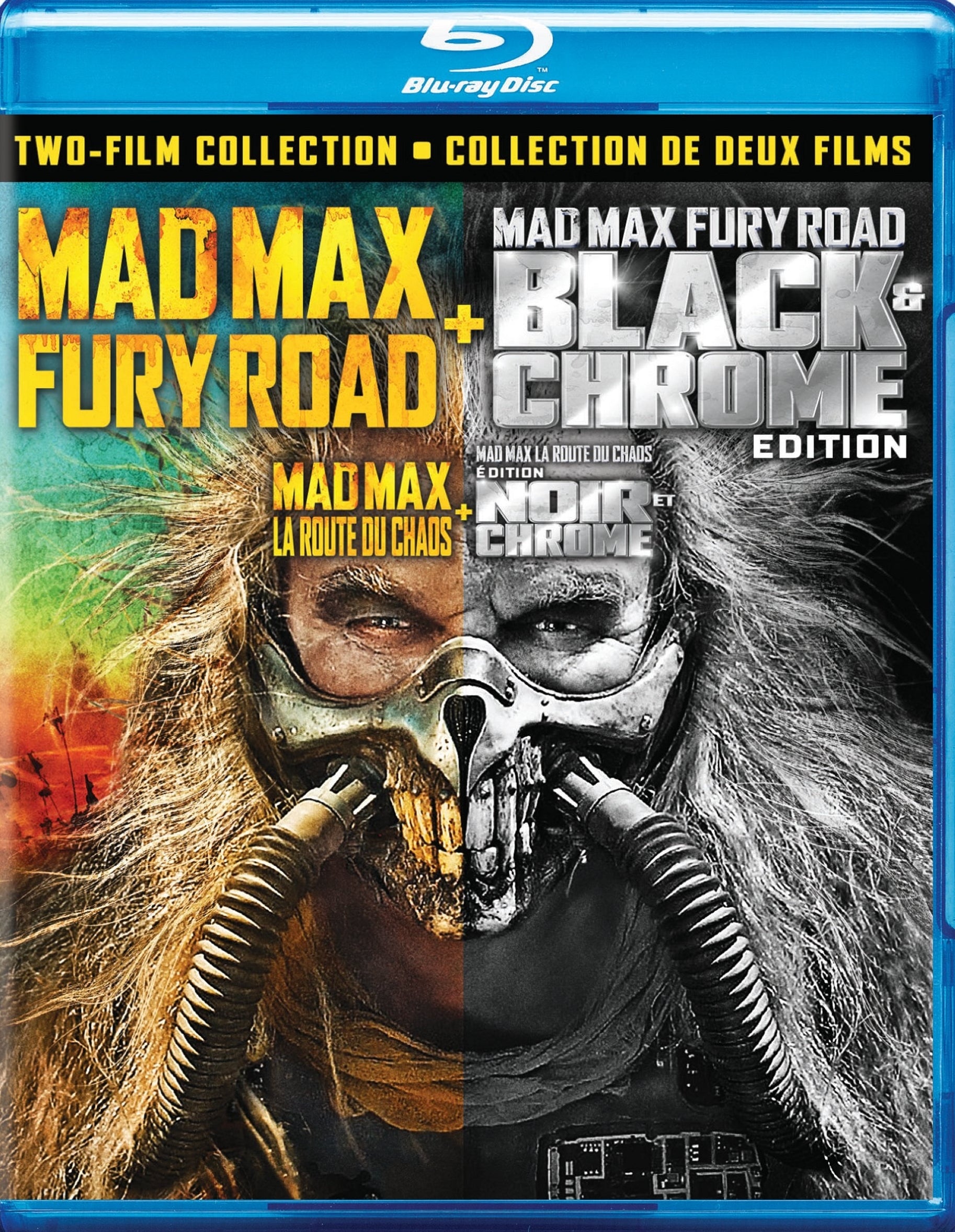 Mad Max: Fury Road/Mad Max: Fury Road - Black & Chrome Edition [Blu-ray] cover art