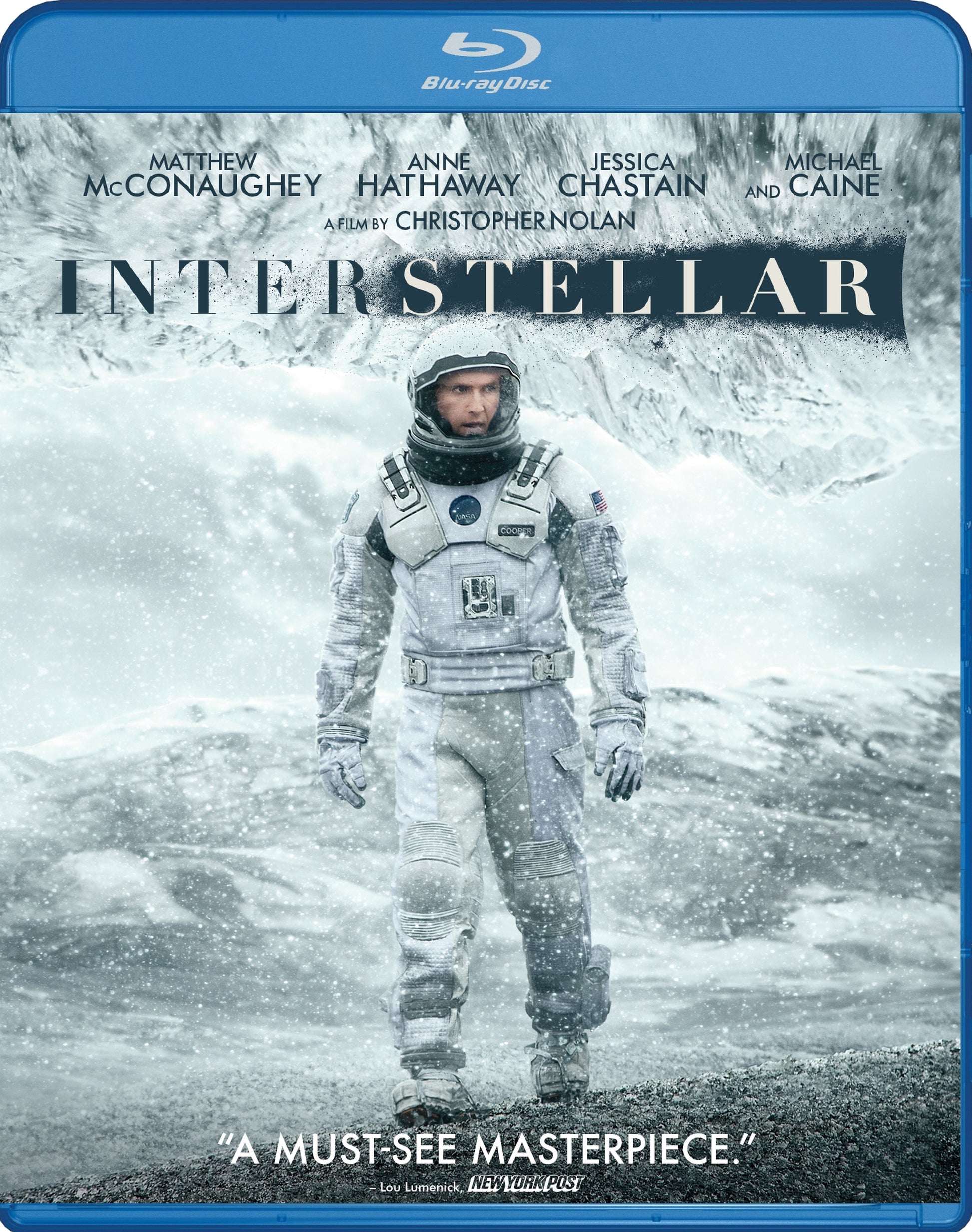 Interstellar [Blu-ray] cover art