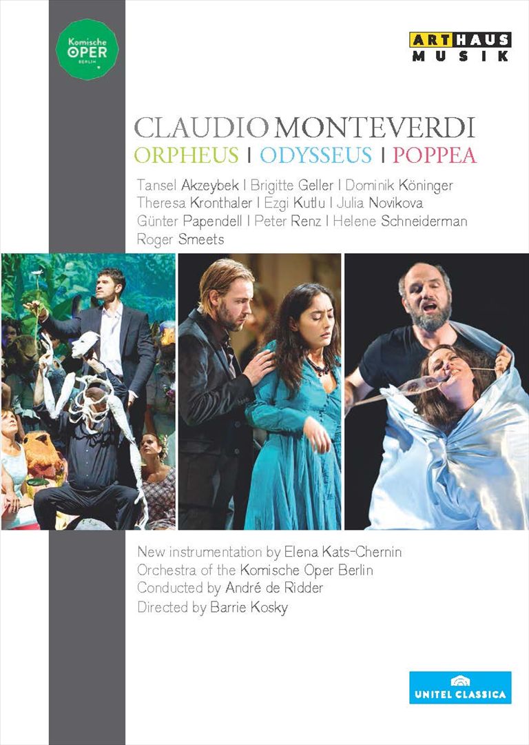 Monteverdi: Orpheus; Odysseus [Video] cover art
