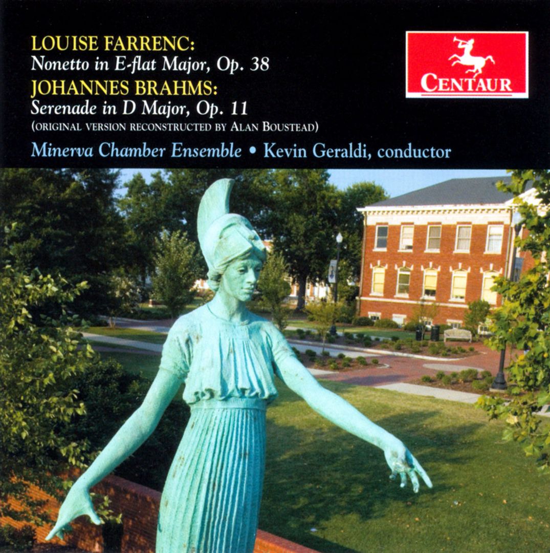 Louise Farrenc: Nonetto, Op. 38; Brahms: Serenade, Op. 11 cover art
