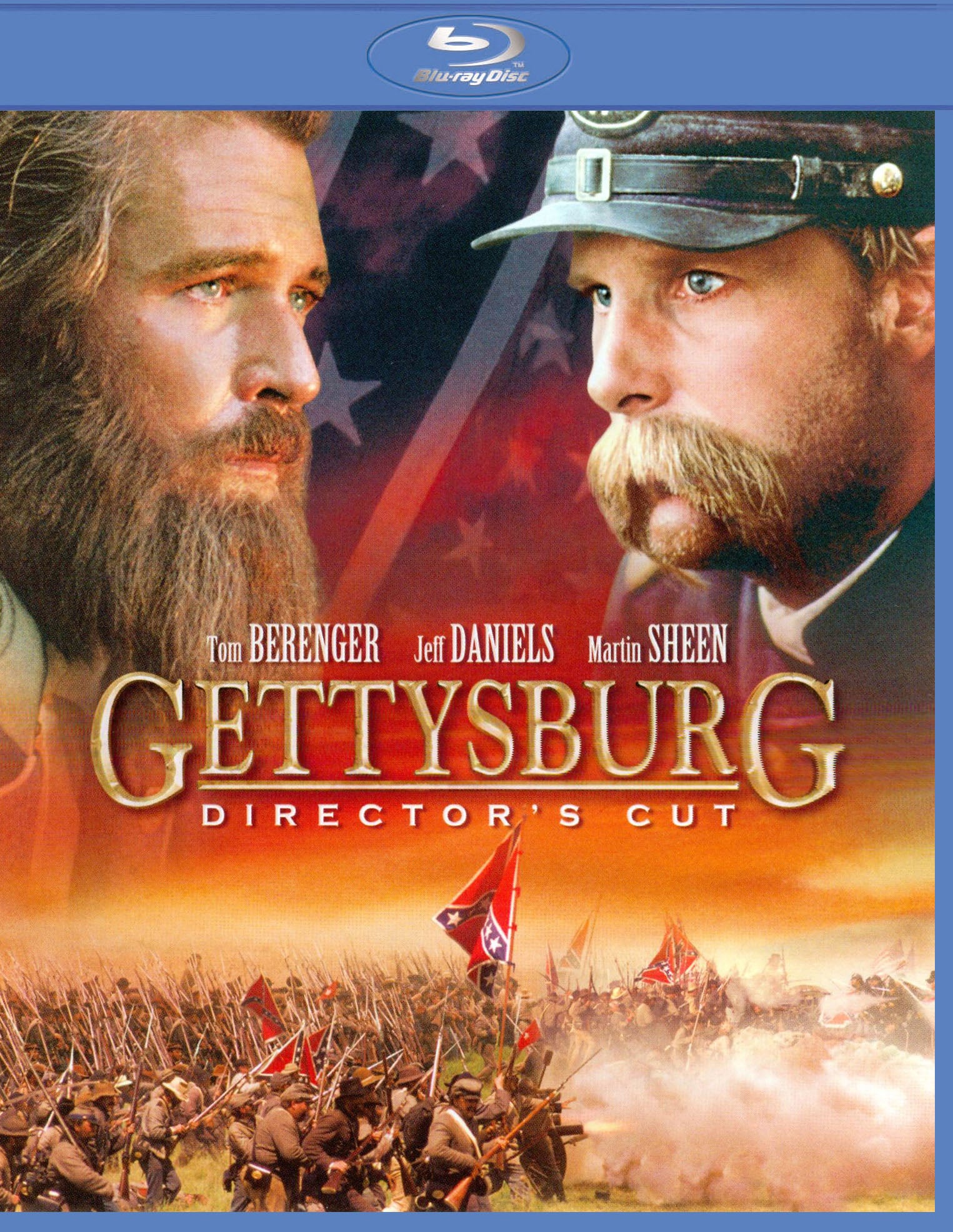 Gettysburg [Director's Cut] [2 Discs] [Blu-ray] cover art