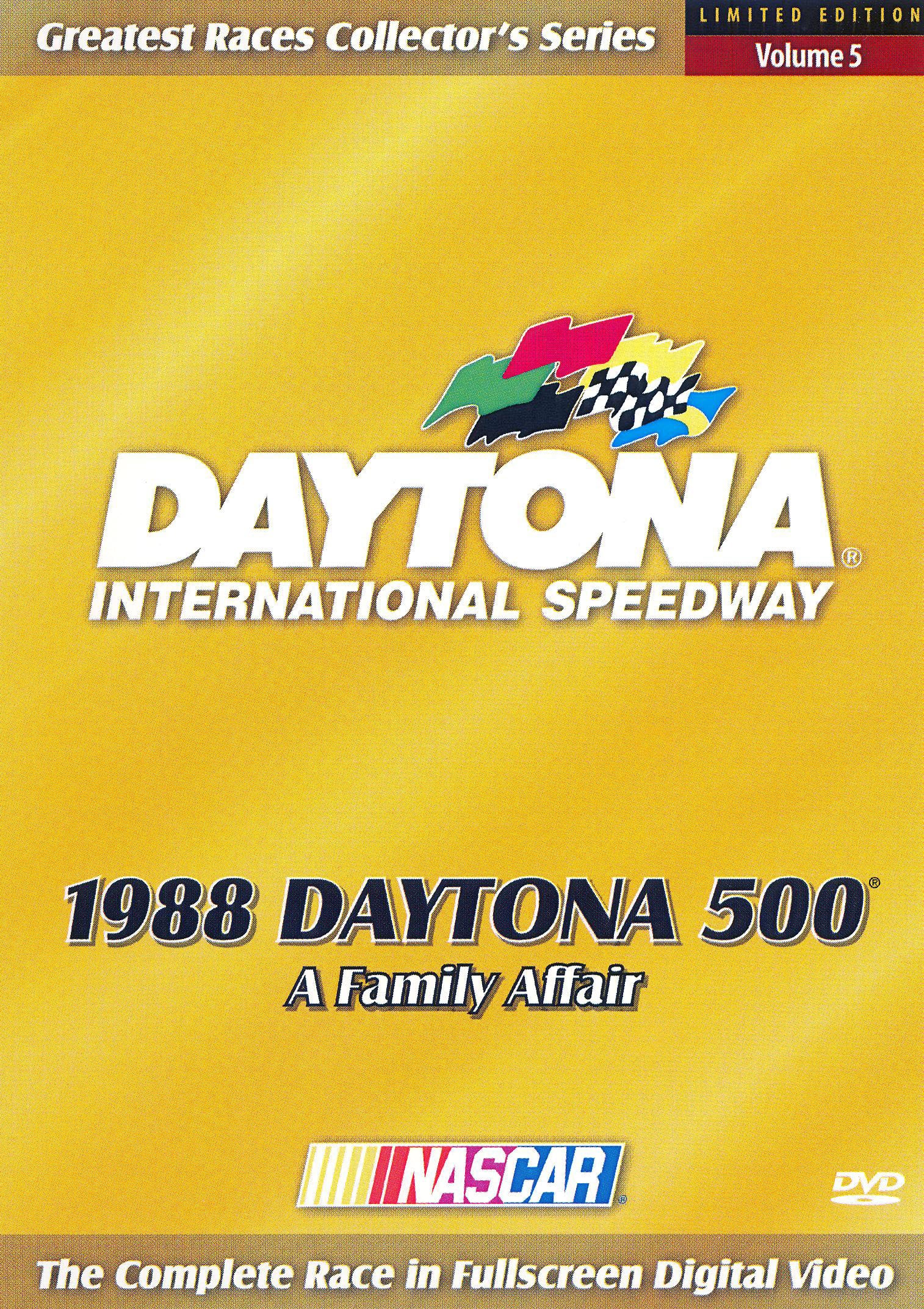 1988 Daytona 500: A Family Affair cover art