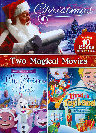 Christmas: Two Magical Movies - A Little Christmas Magic/Miracle in Toyland cover art