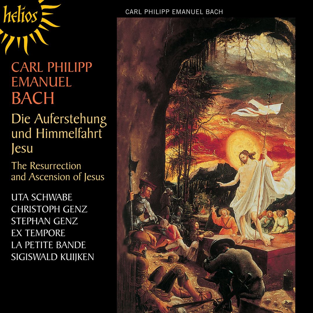 C.P.E. Bach: Die Auferstehung und Himmelfahrt Jesu cover art