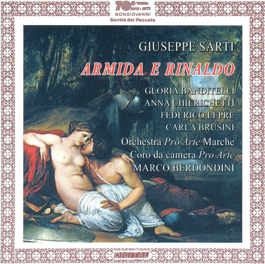 Giuseppe Sarti: Armida e Rinaldo cover art