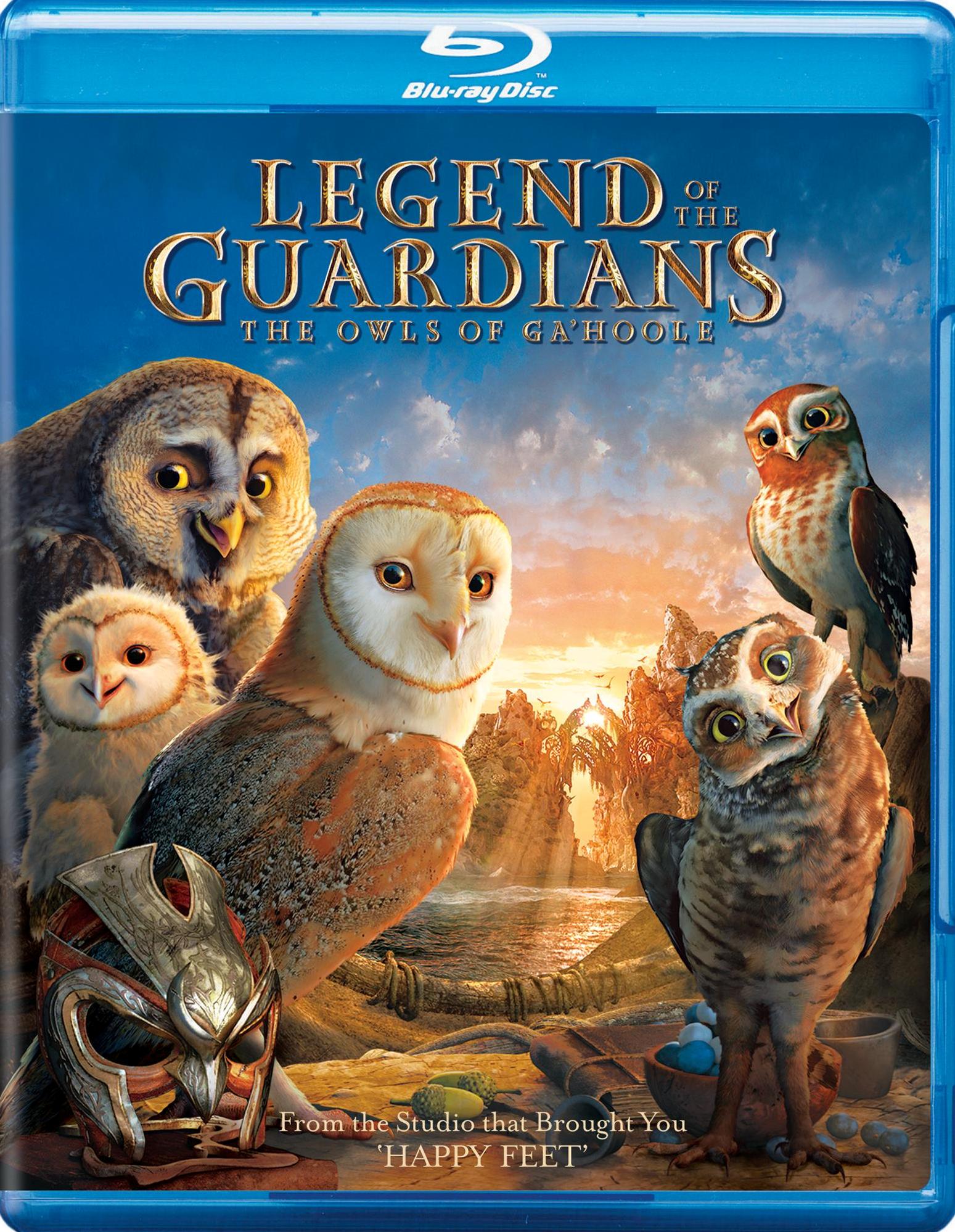 Legend of the Guardians: The Owls of Ga'Hoole [2 Discs] [Blu-ray/DVD] cover art