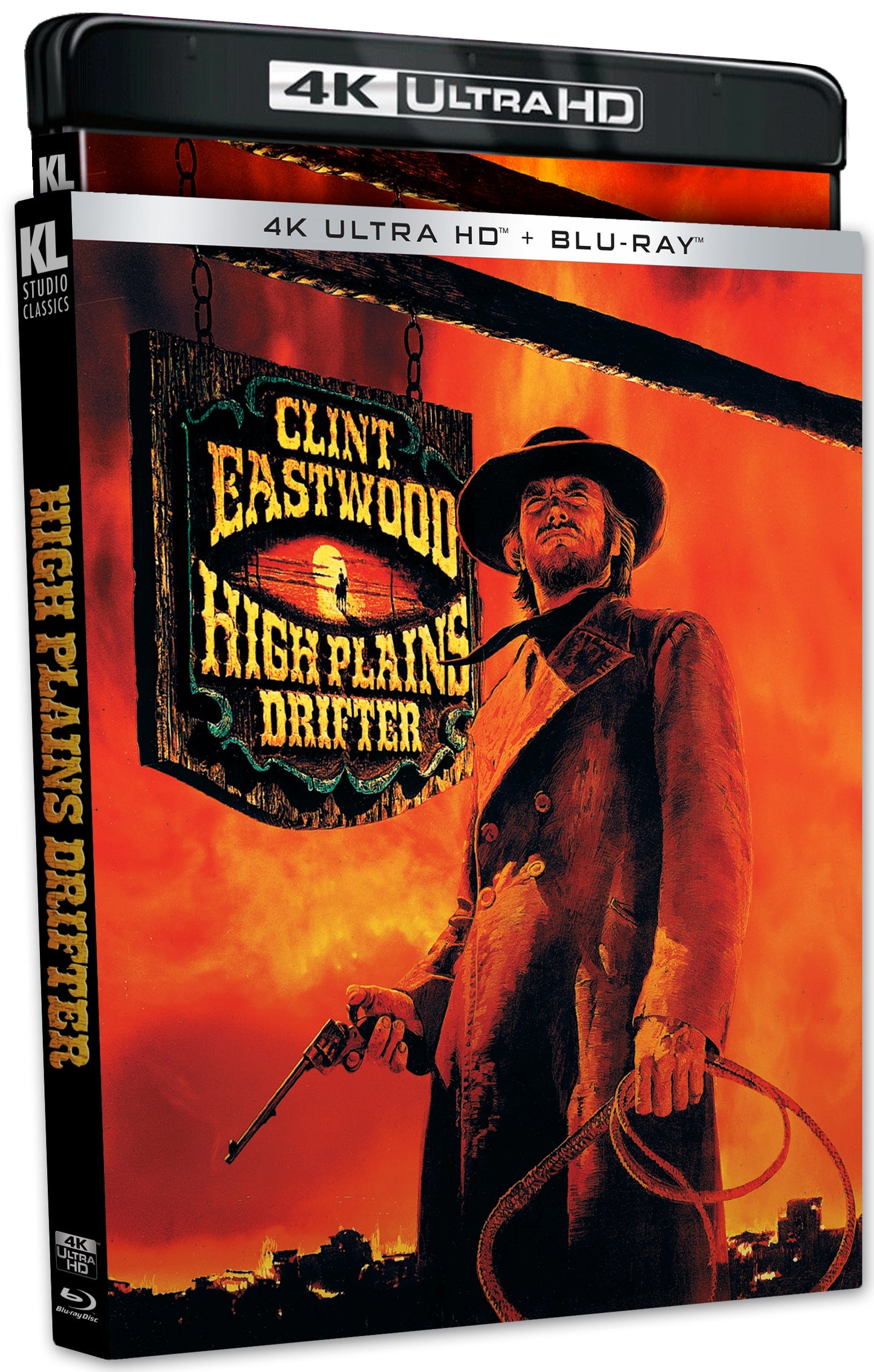 High Plains Drifter [4K Ultra HD Blu-ray] cover art