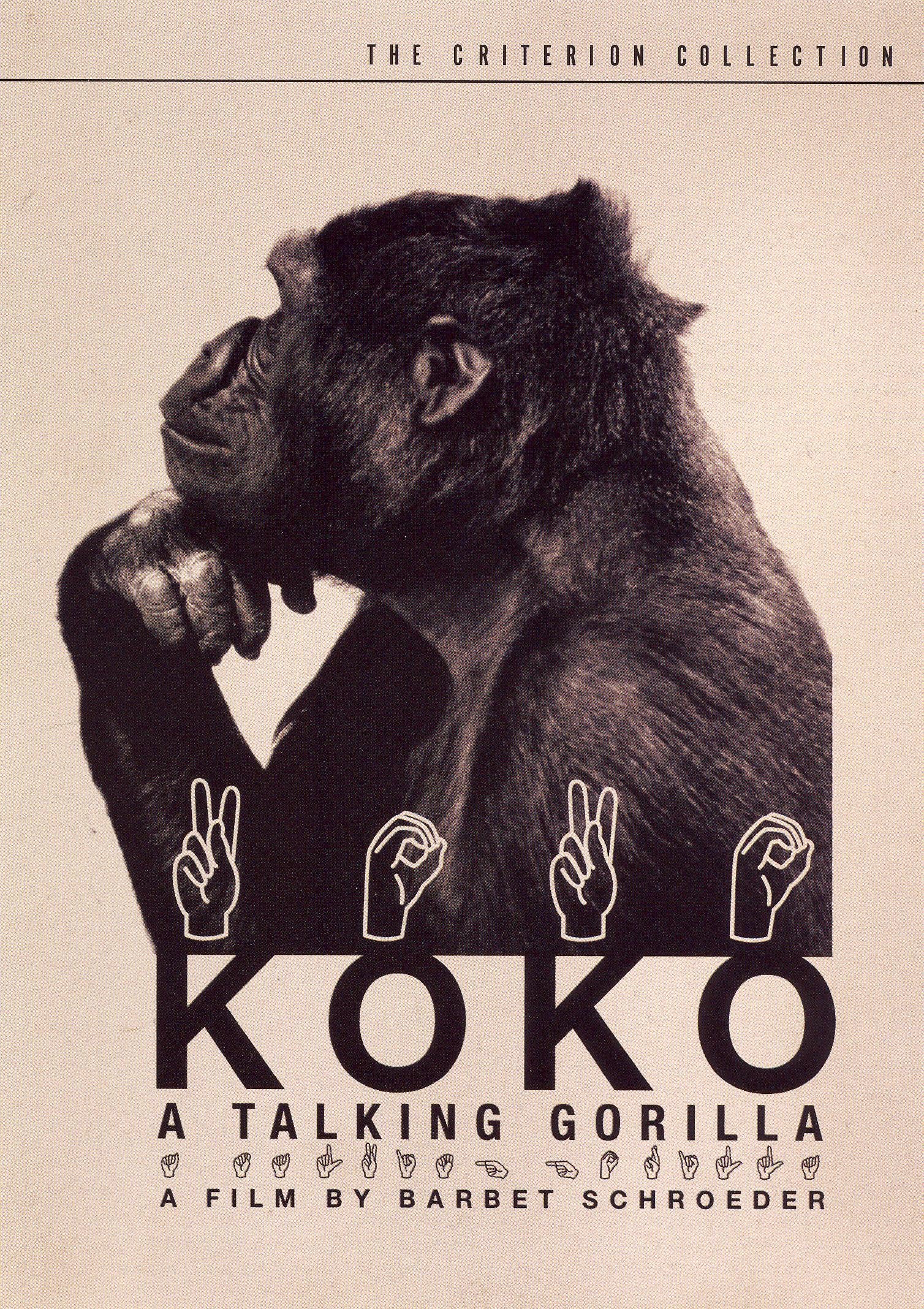 Koko: A Talking Gorilla [Criterion Collection] cover art