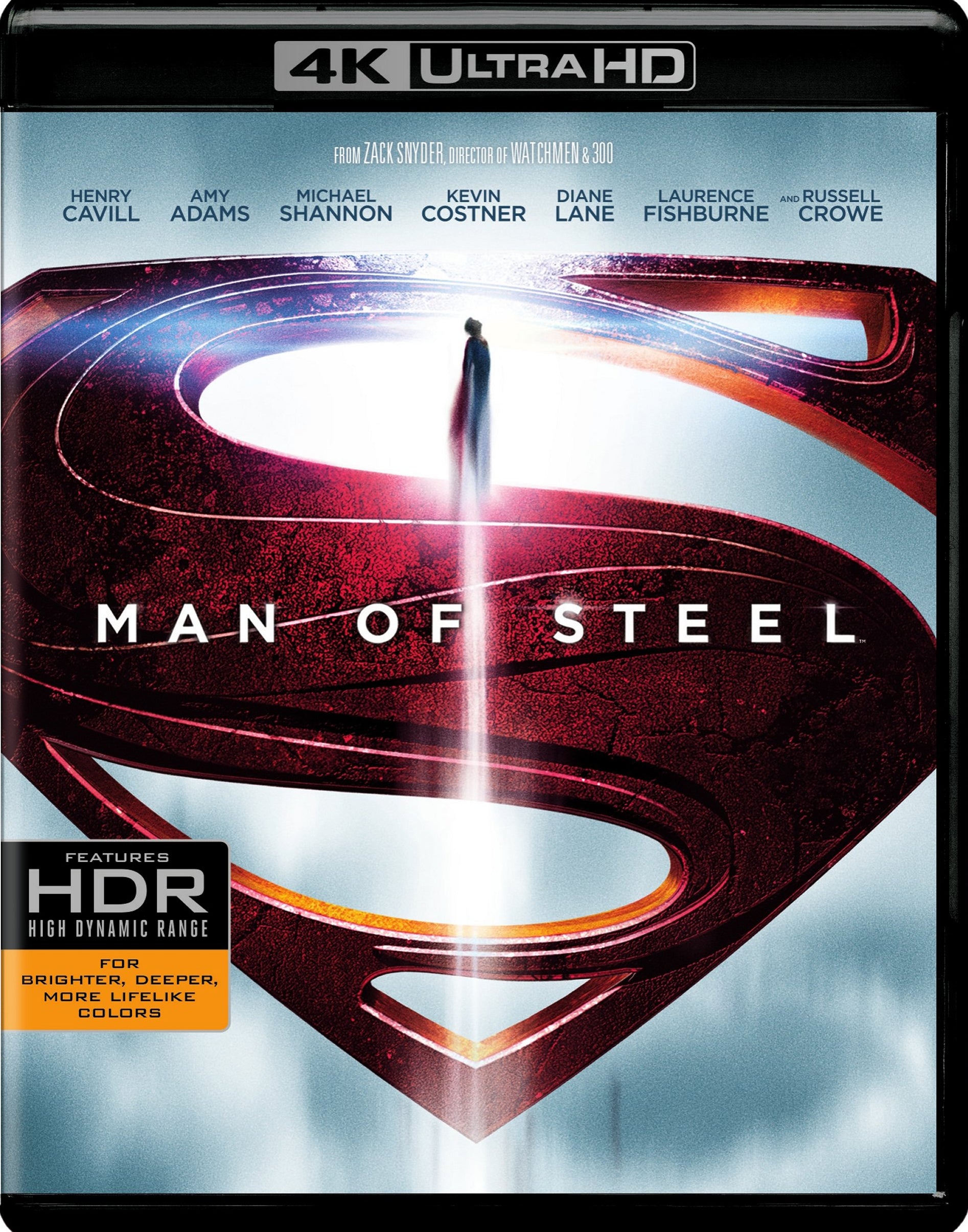 Man of Steel [4K Ultra HD Blu-ray/Blu-ray] cover art