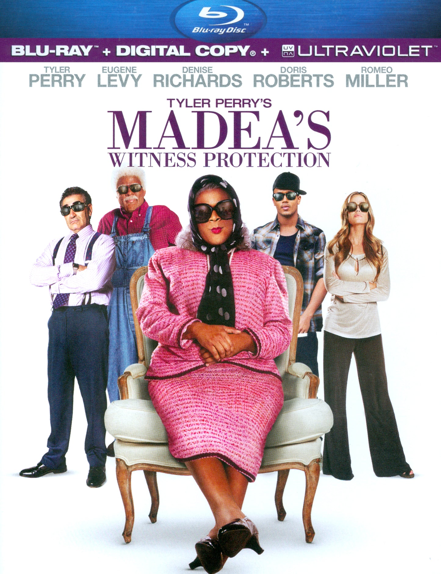 Tyler Perry's Madea's Witness Protection [Blu-ray] cover art