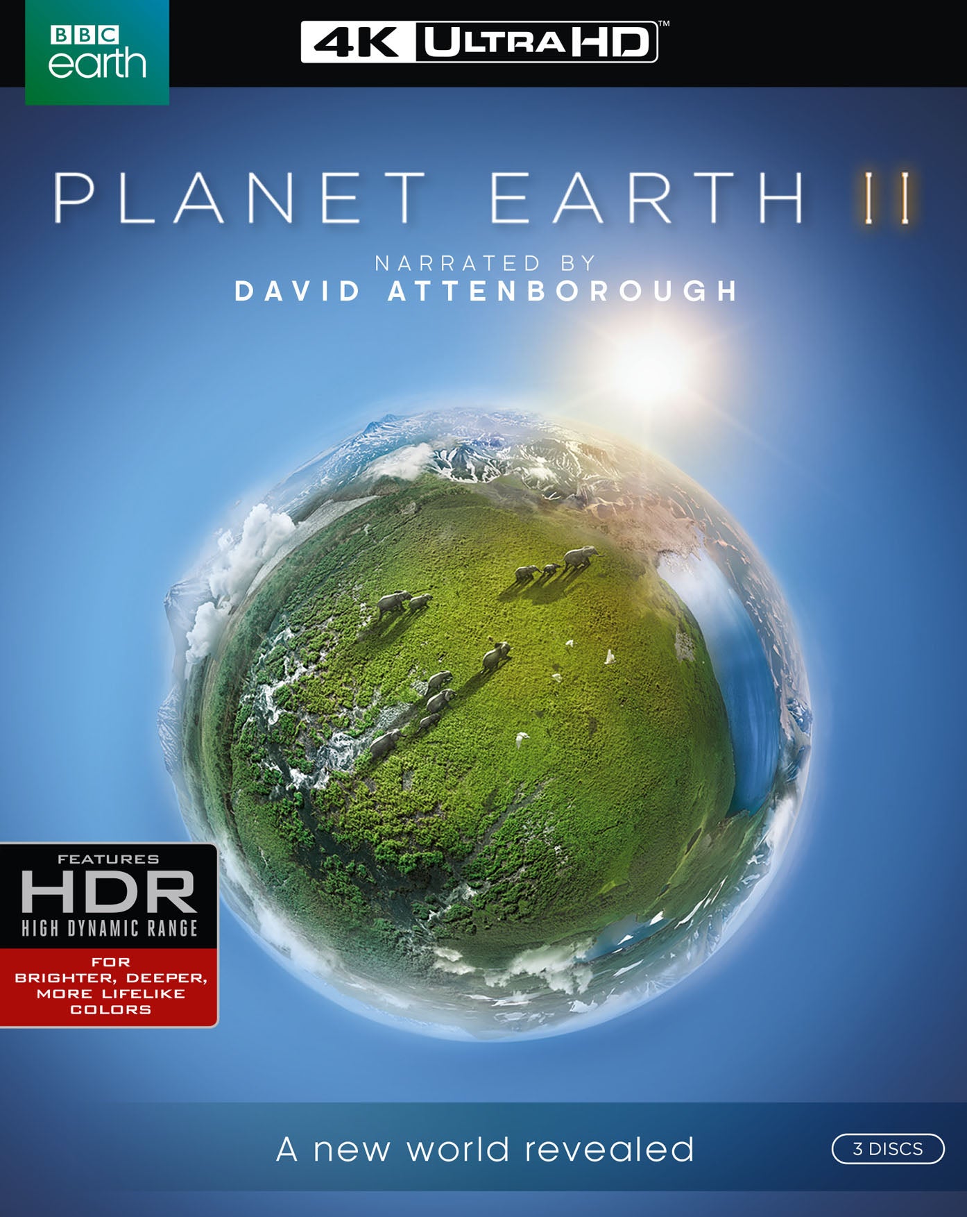 Planet Earth II [4K Ultra HD Blu-ray] [3 Discs] cover art