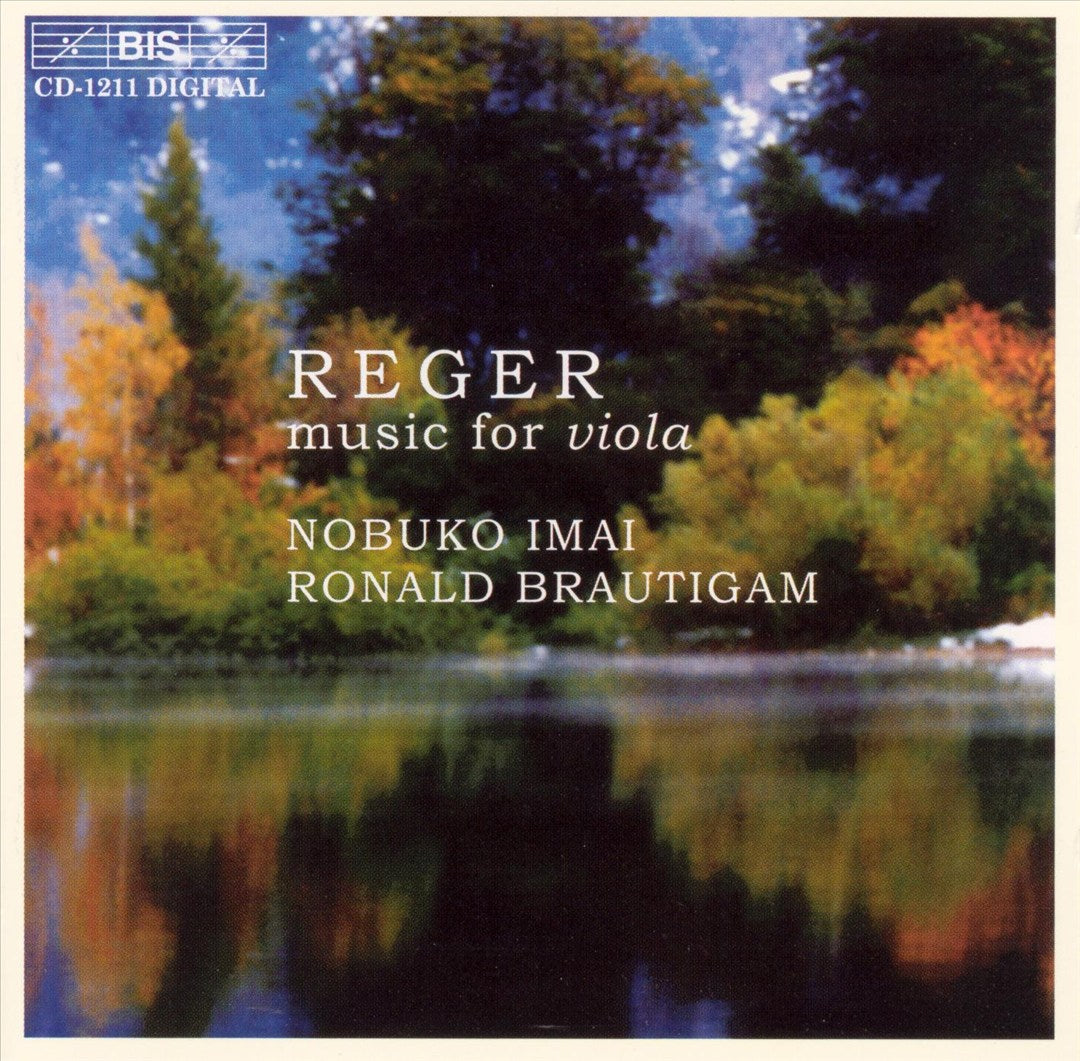 Reger: Music for Viola cover art