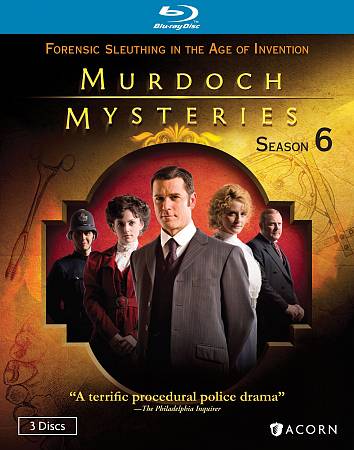 Murdoch Mysteries: Season 6 [3 Discs] [Blu-ray] cover art