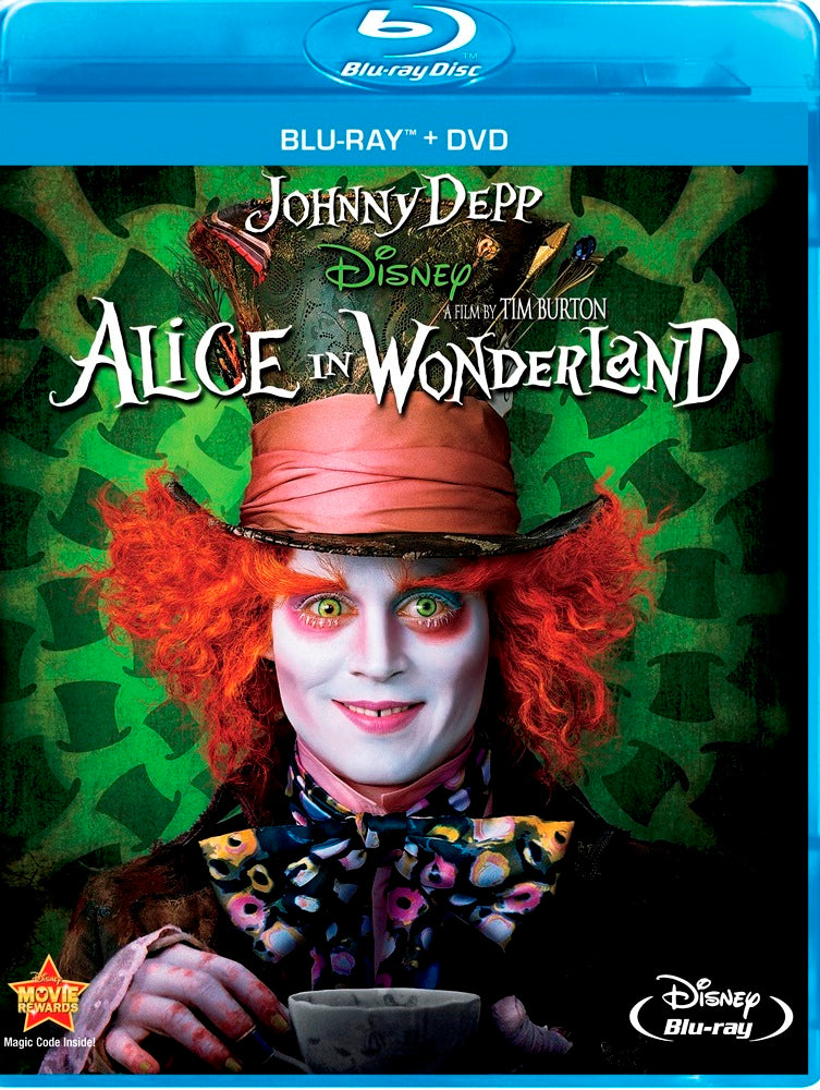 Alice in Wonderland [Blu-ray/DVD] [2 Discs] cover art
