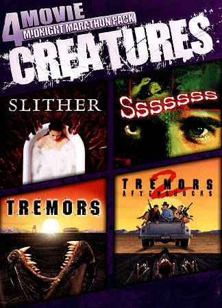 4 Movie Midnight Marathon Pack: Creatures cover art